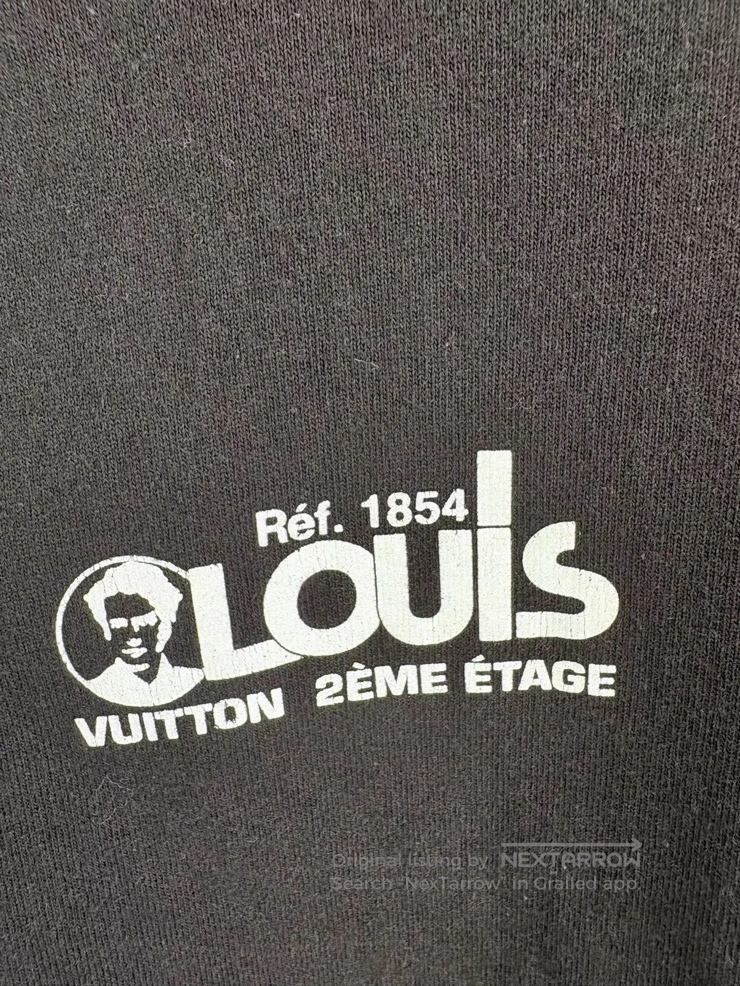 Louis Vuitton Black Graphic Short-Sleeve T-Shirt. Size US XL / EU 56 / 4 - 4 Thumbnail