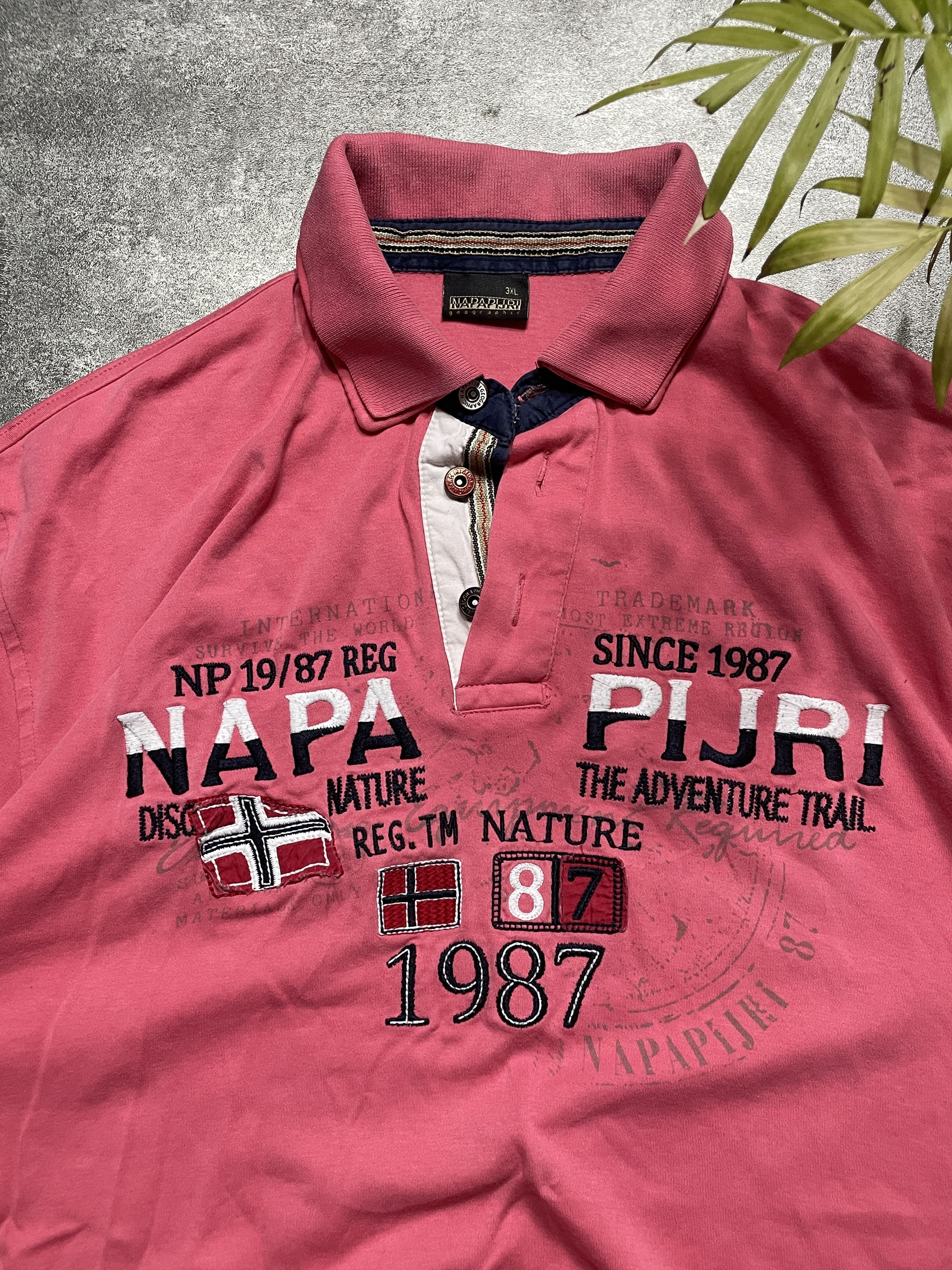Napapijri ❗️RARE❗️Napapijri Vintage Y2K T-Shirt Spellout Size US XXL / EU 58 / 5 - 5 Thumbnail