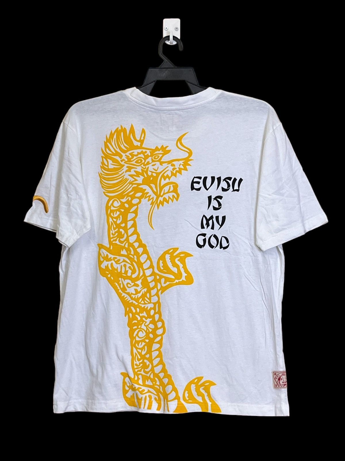 Evisu ICONIC🔥EVISU JEAN “EVISU IS MY GOD”TEE SHIRT Size US L / EU 52-54 / 3 - 2 Thumbnail