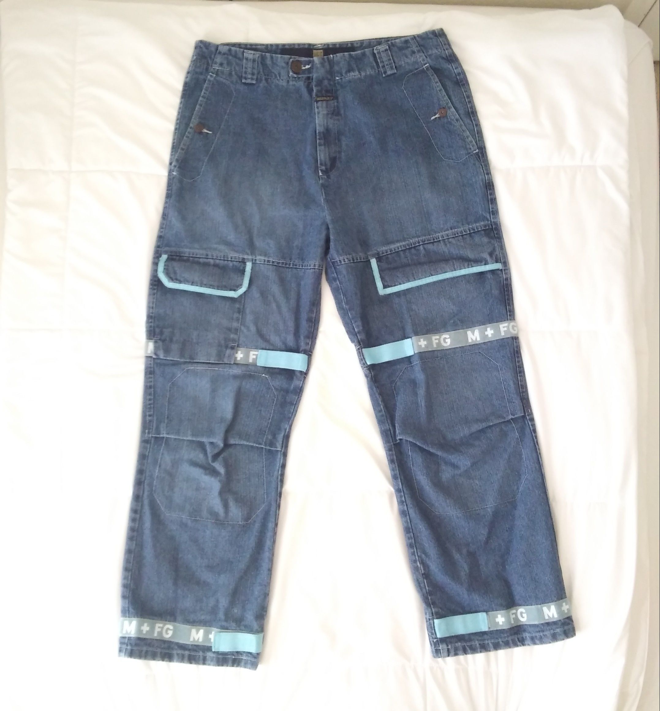 Marithe + Francois Girbaud *MAKE AN OFFER* Vintage Marithe Francois Girbaud Jeans Size US 38 / EU 54 - 1 Thumbnail