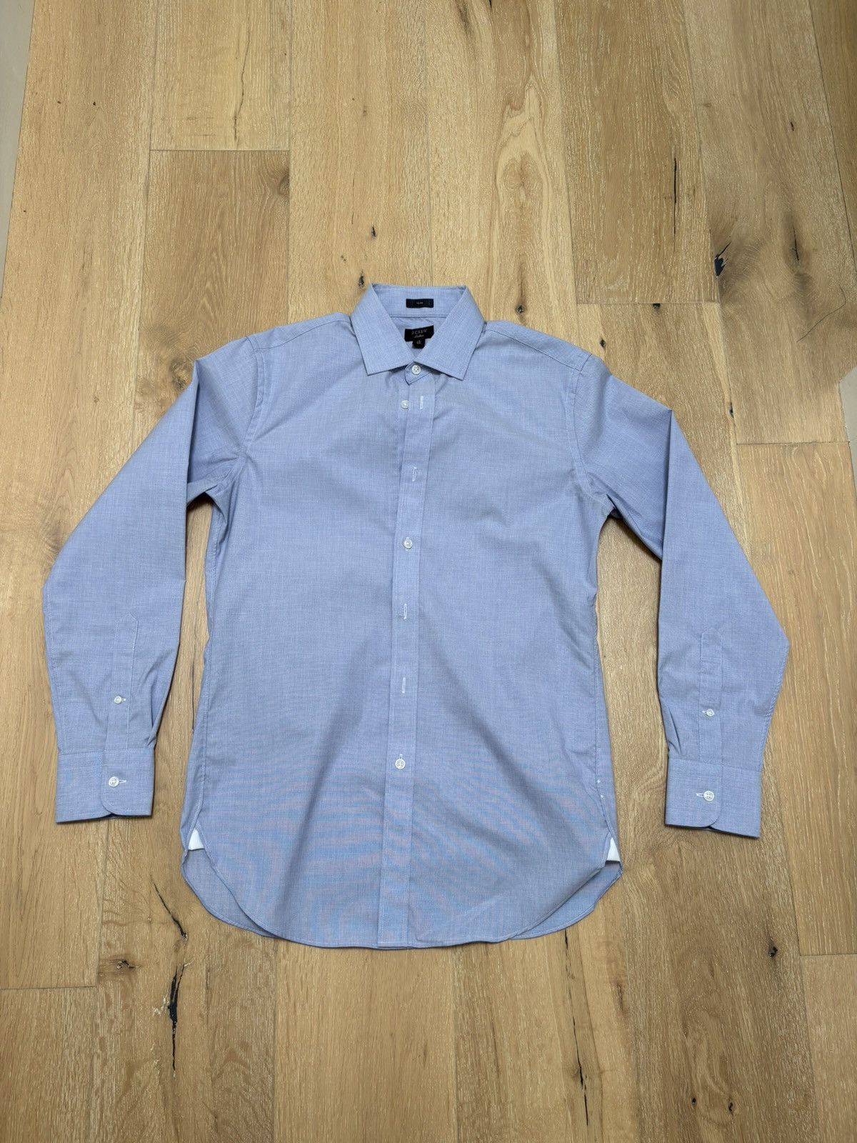 J.Crew J. Crew Classic Button Down Dress Shirt Mens Medium Blue Size US M / EU 48-50 / 2 - 1 Thumbnail