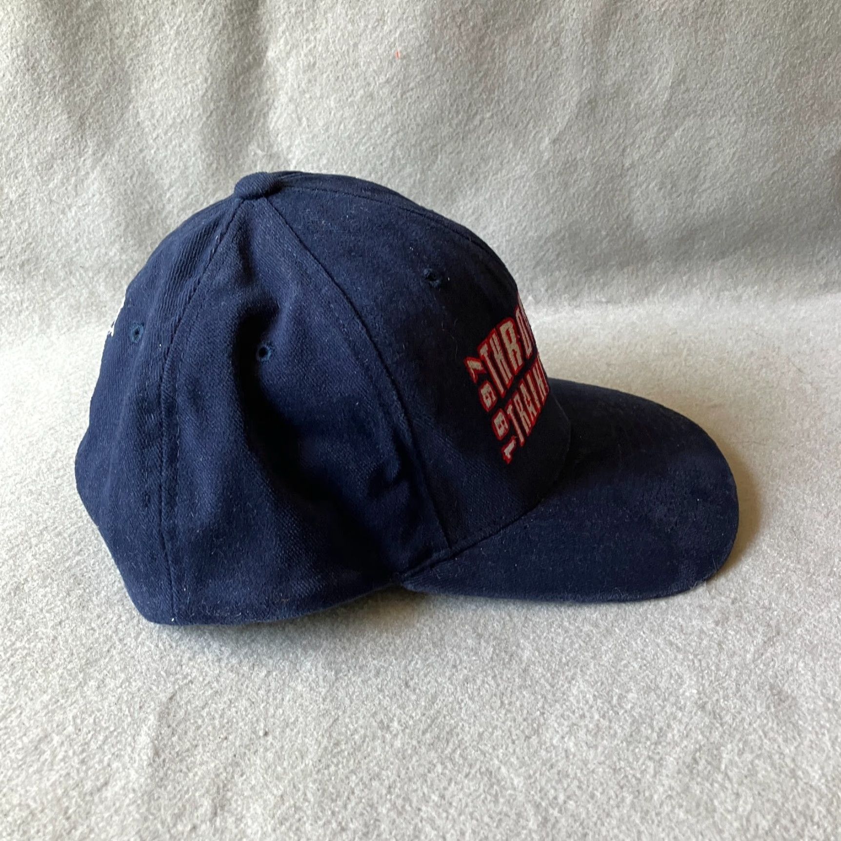 Champion Vintage Champion Snapback Hat Men's Blue 90s Outdoor Sports Casual Adjustable Twill Cap Size ONE SIZE - 4 Thumbnail