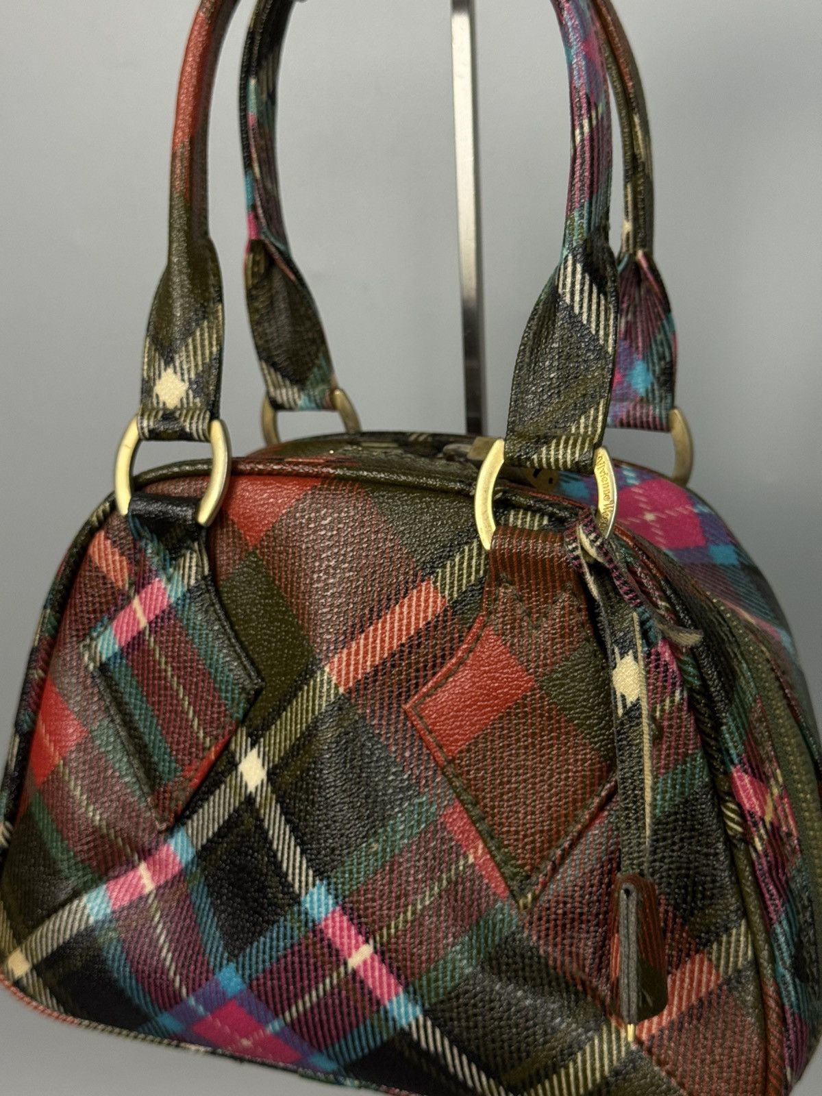Vivienne Westwood VINTAGE VIVIENNE WESTWOOD TARTAN MINI TOP HANDLE BAG Size ONE SIZE - 1 Thumbnail