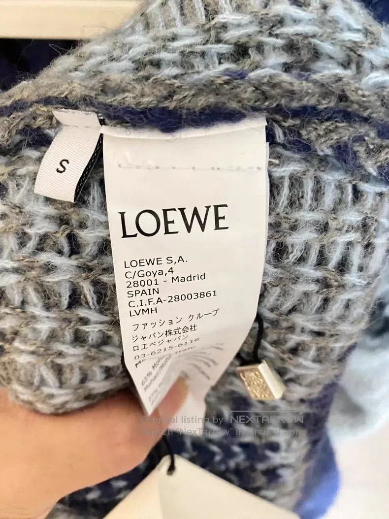 Loewe Loewe Blue Polar Bear Snowflake Cardigan. Size US S / EU 44-46 / 1 - 3 Thumbnail