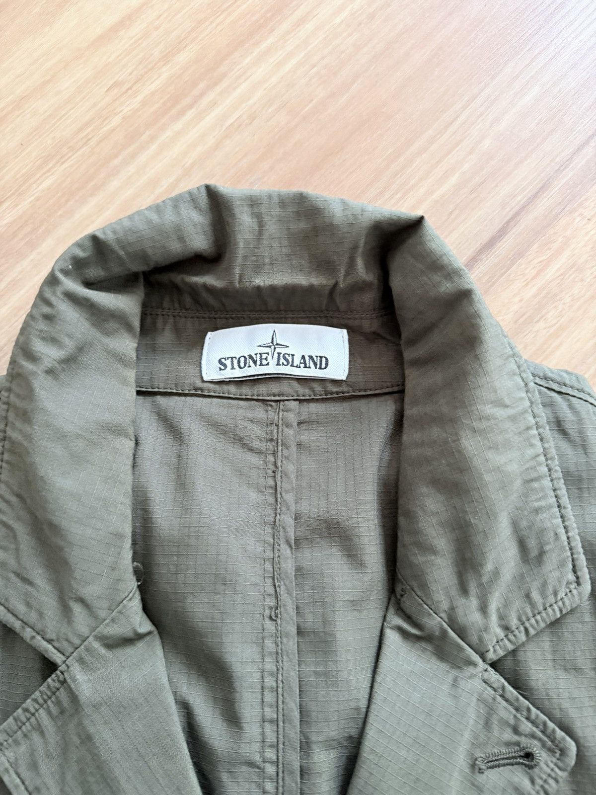 Stone Island Structured Cotton Suit Blazer Size US XL / EU 56 / 4 - 2 Thumbnail