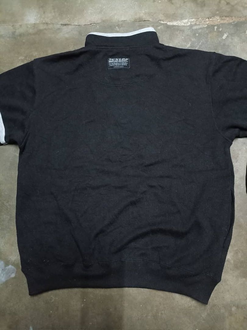 Dunlop × Japanese Brand DUNLOP Motor Sport Sweatshirt half zipper Size US L / EU 52-54 / 3 - 6 Thumbnail