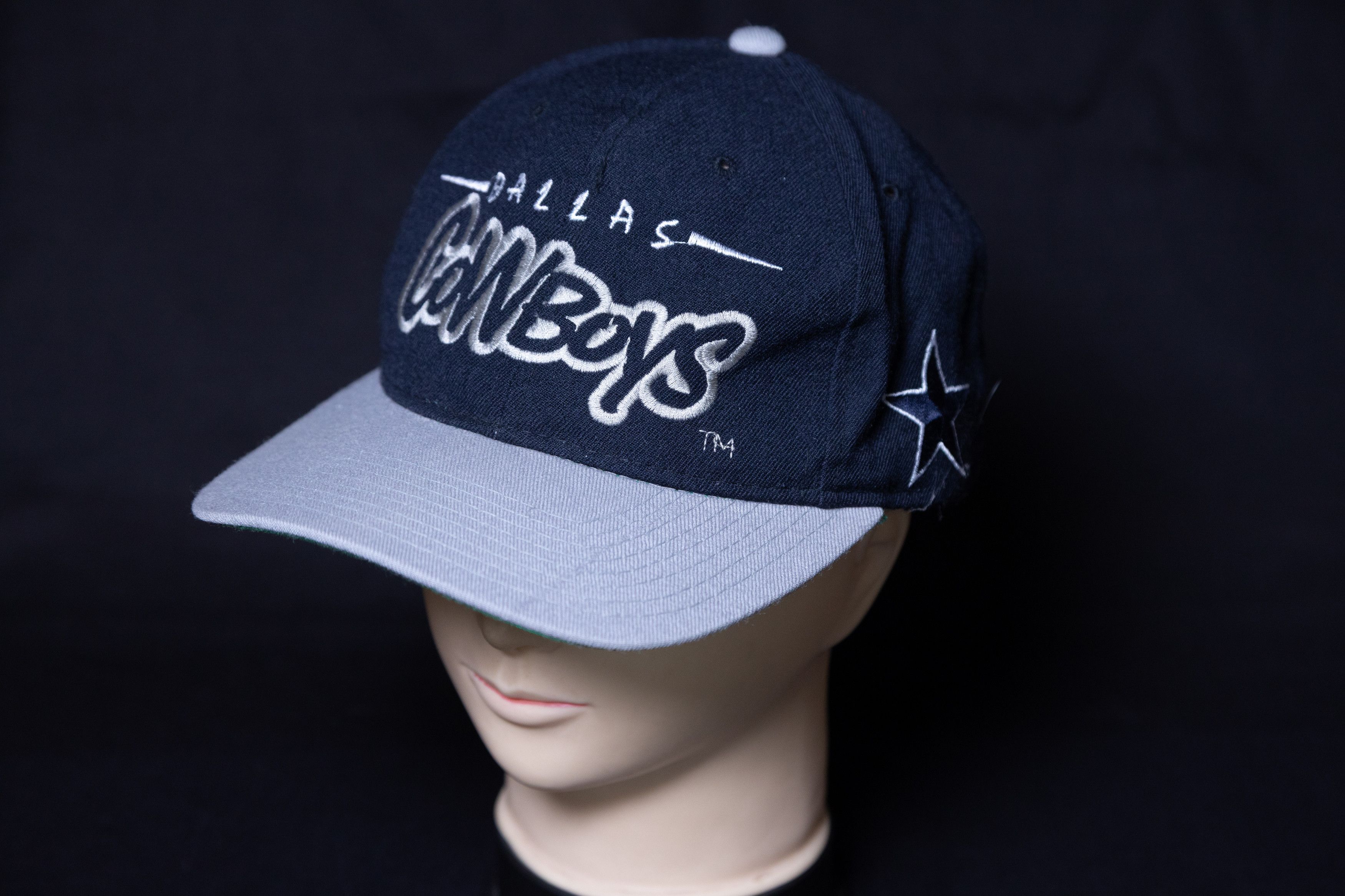 NHL Vintage 90s Starter Dallas Cowboys Shockwave Snapback Hat Size ONE SIZE - 2 Thumbnail