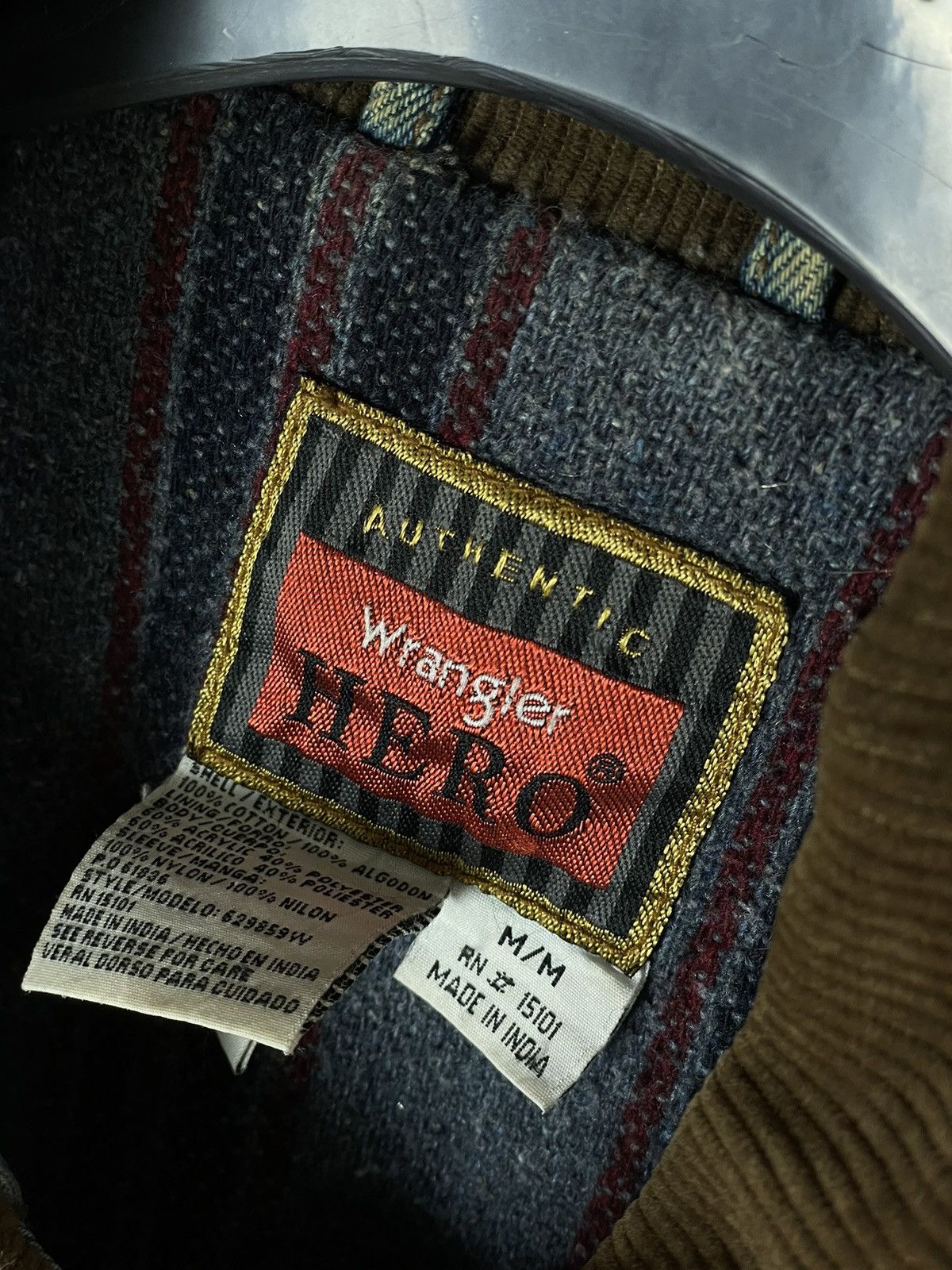 Vintage × Wrangler Vintage Wrangler Denim Sherpa Jacket Blanked Line 80’s 90’s Size US M / EU 48-50 / 2 - 9 Thumbnail
