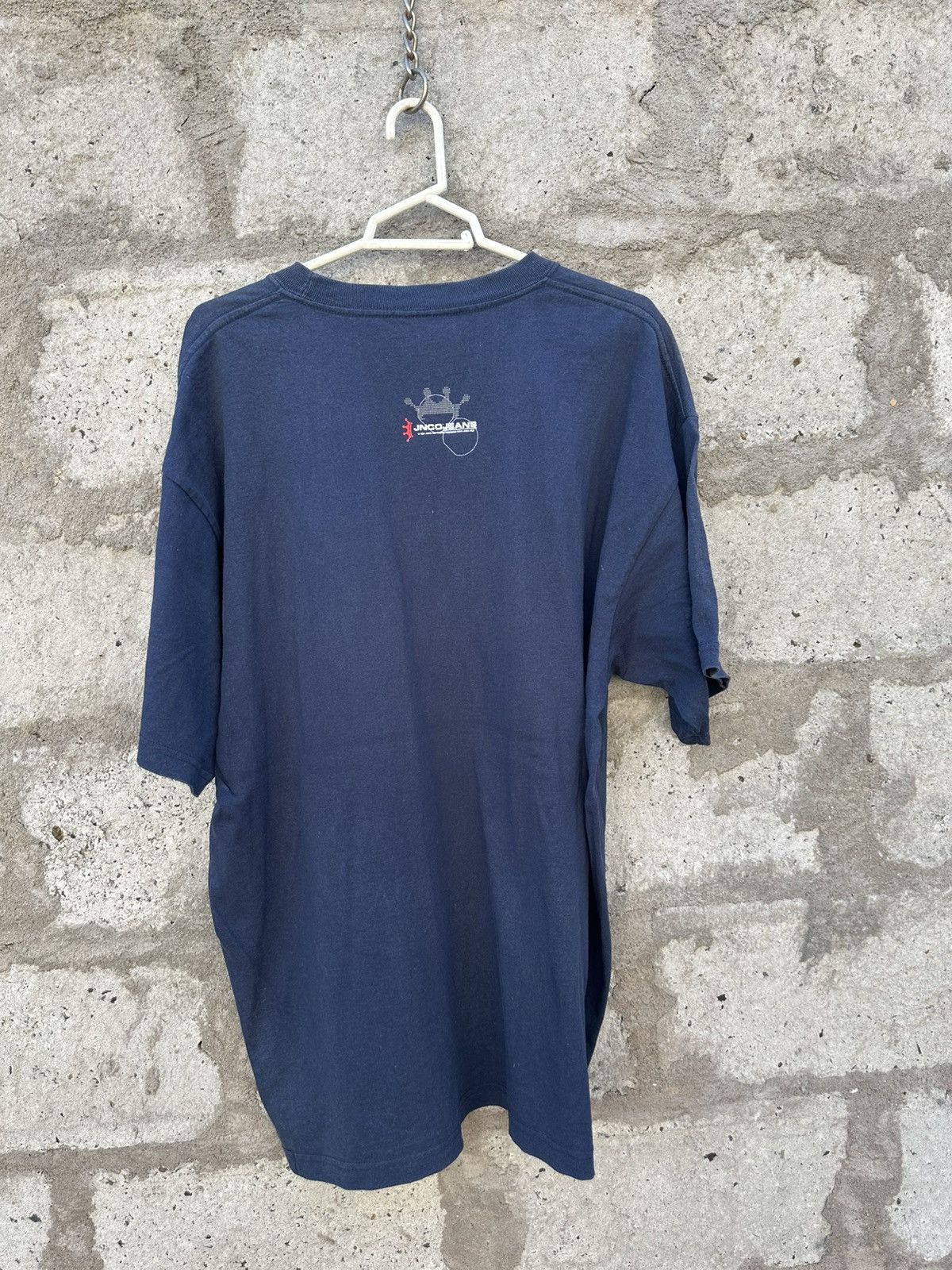 JNCO × Vintage Vintage Y2K JNCO Jeans 5 Helmets Graphic T-Shirt Size US XL / EU 56 / 4 - 7 Thumbnail
