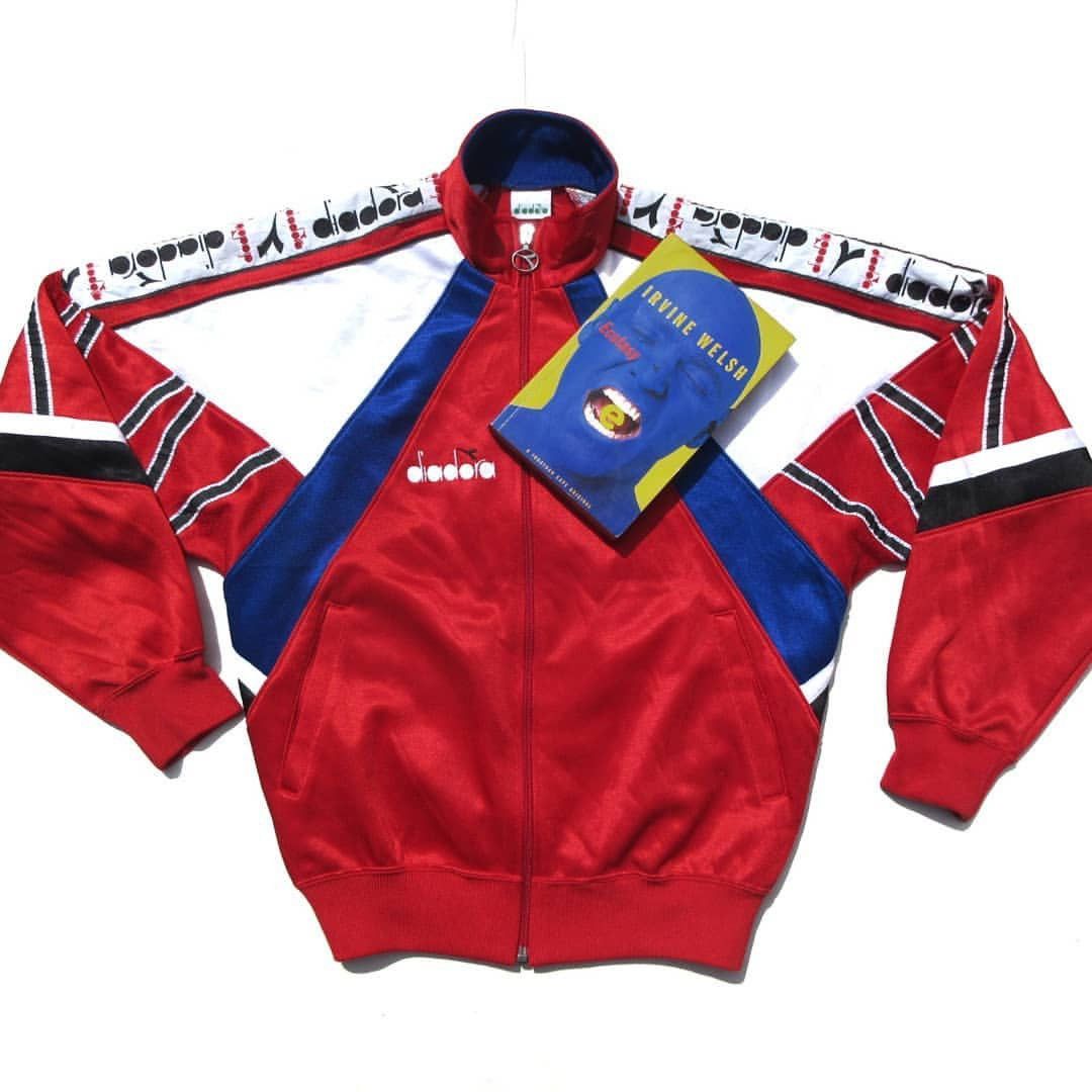 Diadora × Vintage Vintage Diadora Match Winner 80S tracktop jacket Two tone Size US M / EU 48-50 / 2 - 1 Thumbnail