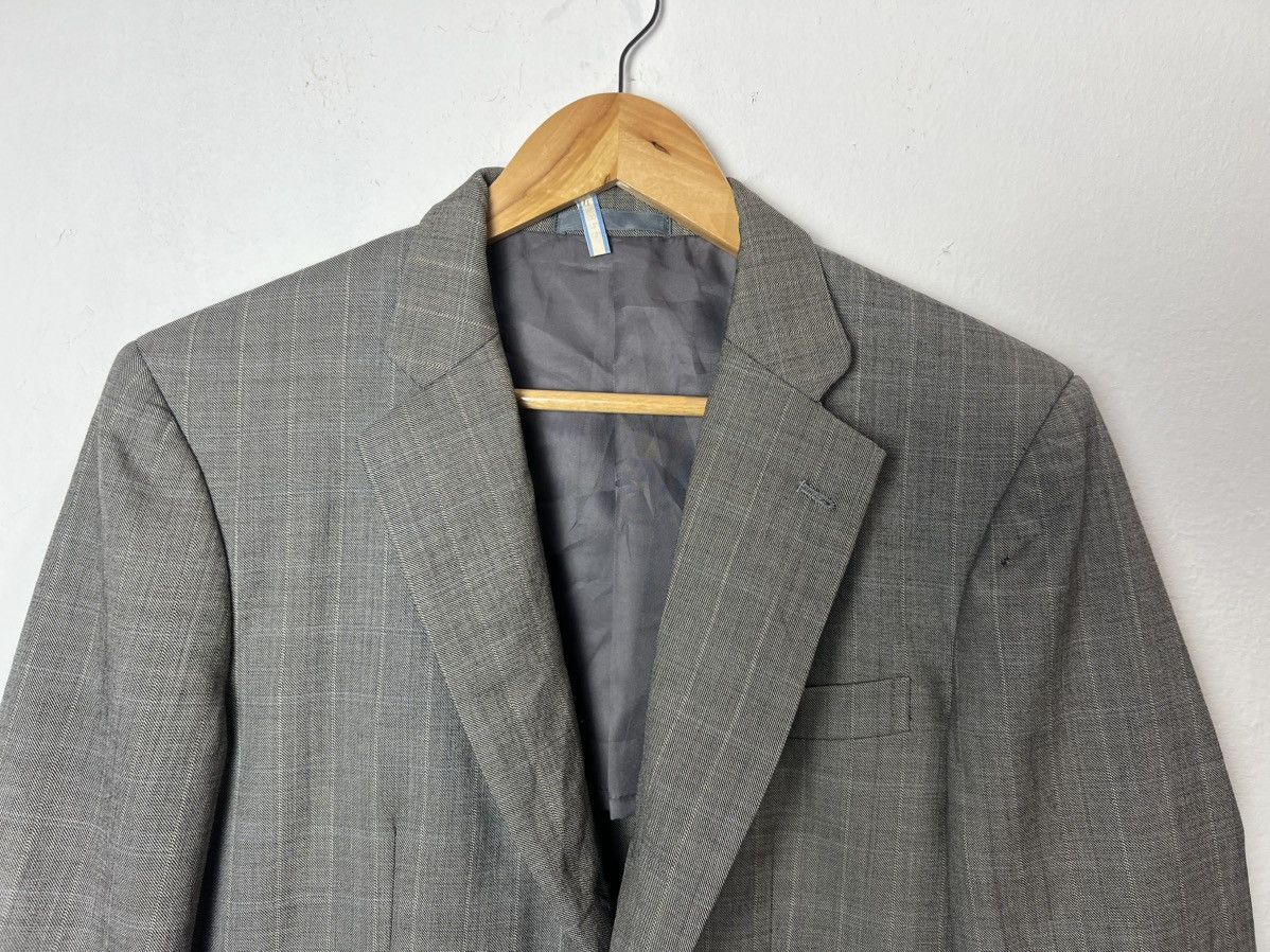 Hardy Amies Hardy Amies Plaid Blazzer Jacket Size US L / EU 52-54 / 3 - 3 Thumbnail