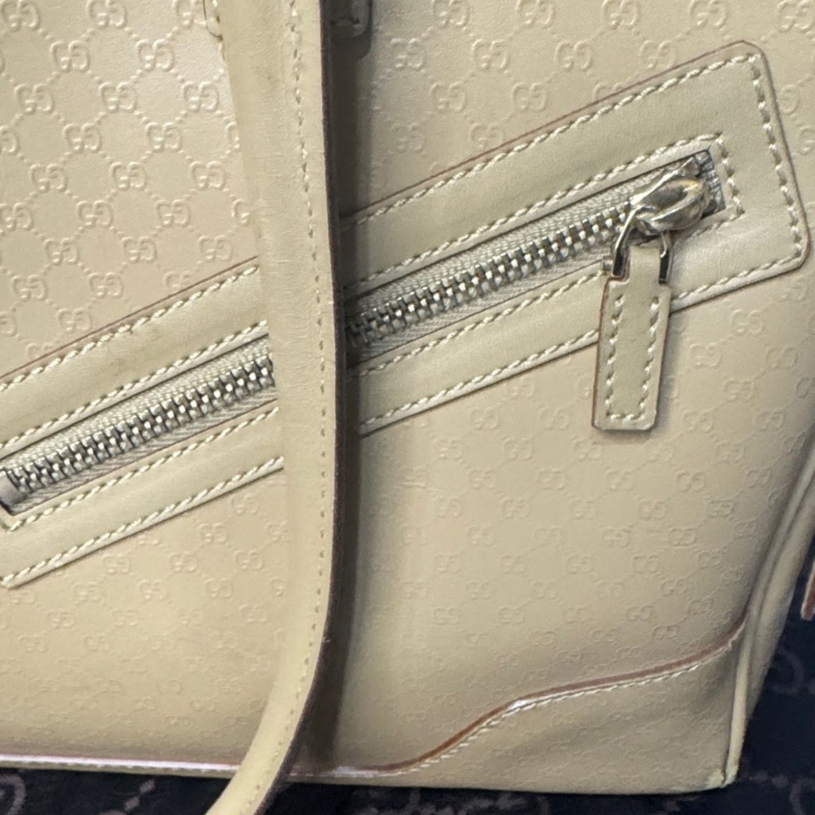 Gucci ✨ VINTAGE Gucci Micro Guccissima Leather Bowling Bag Size ONE SIZE - 2 Thumbnail