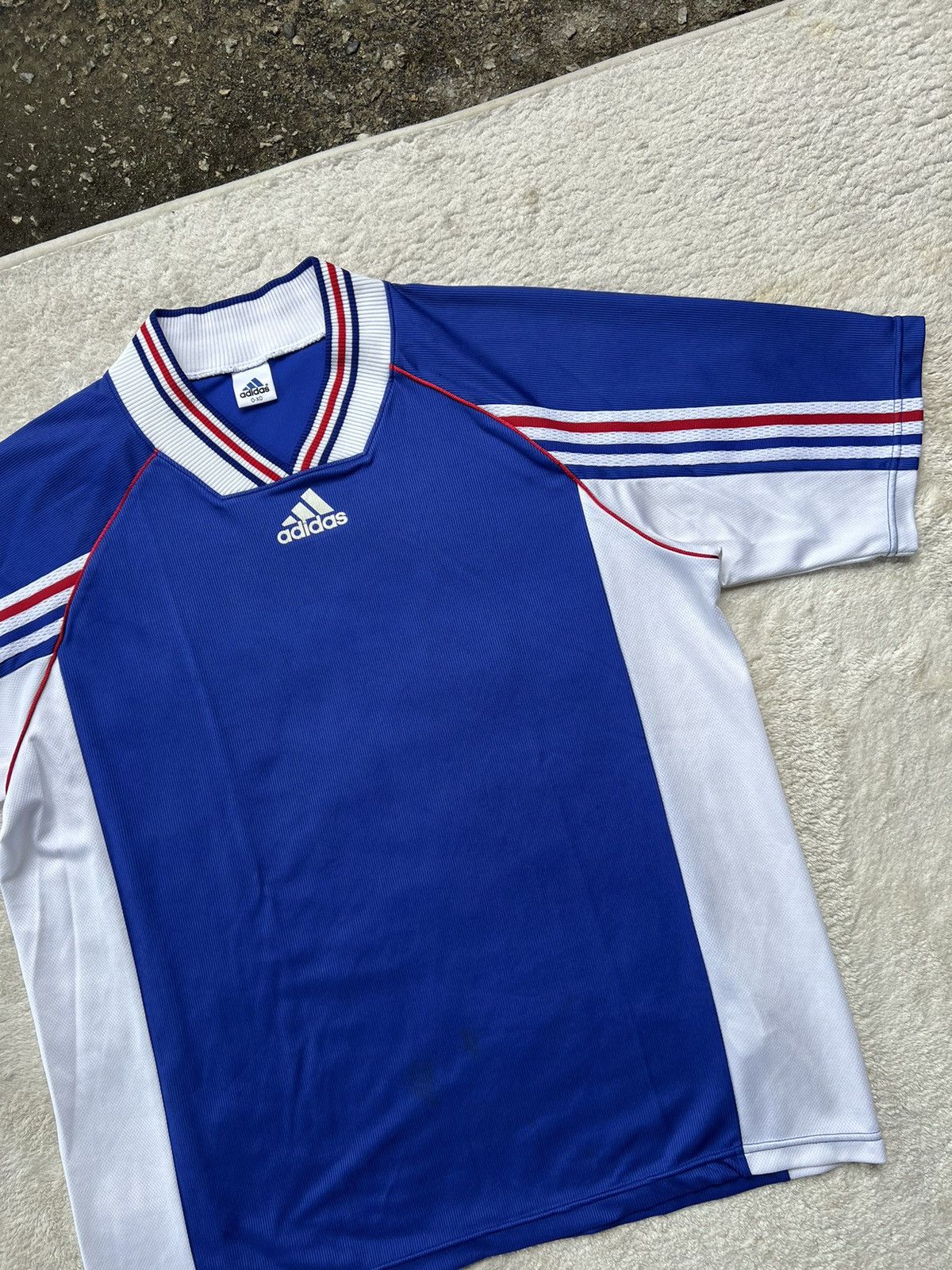 Adidas × Vintage Vintage Adidas Template Vortis Tokushima Otsuka F.C Jersey Size US L / EU 52-54 / 3 - 2 Thumbnail