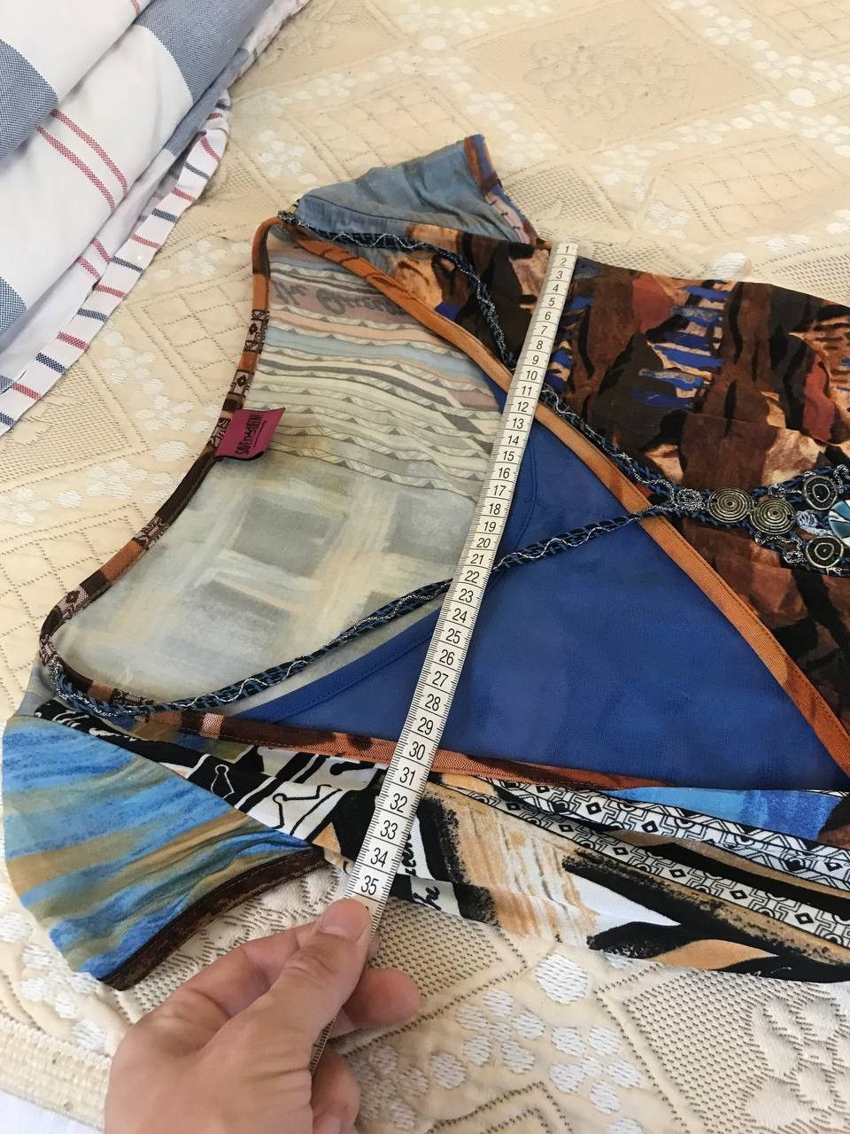 Jean Paul Gaultier 🔥 Save The Queen Patchwork Silk Multicolor Dress JPG Style Size S / US 4 / IT 40 - 12 Thumbnail