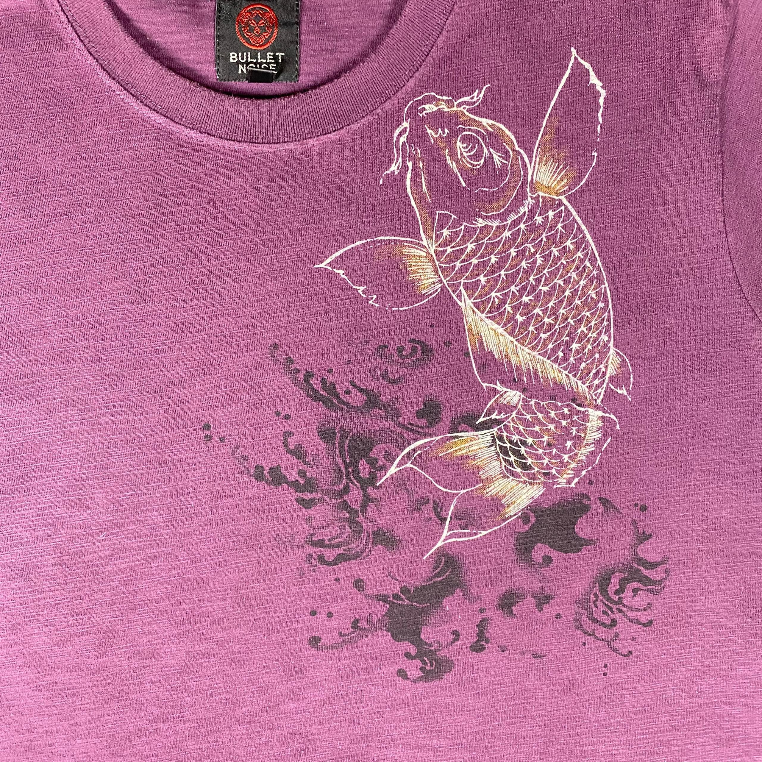 Bullet Noise Vintage Bullet Noise Fish Koi Japan Tshirt Size US M / EU 48-50 / 2 - 4 Thumbnail