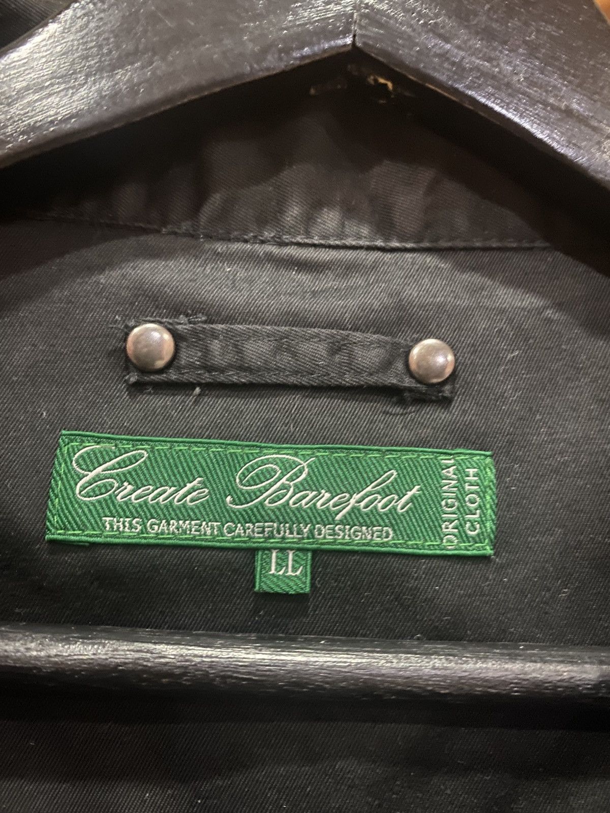 Japanese Brand Create Barefoot Black Military Utility Jacket Workwear Size US L / EU 52-54 / 3 - 7 Thumbnail