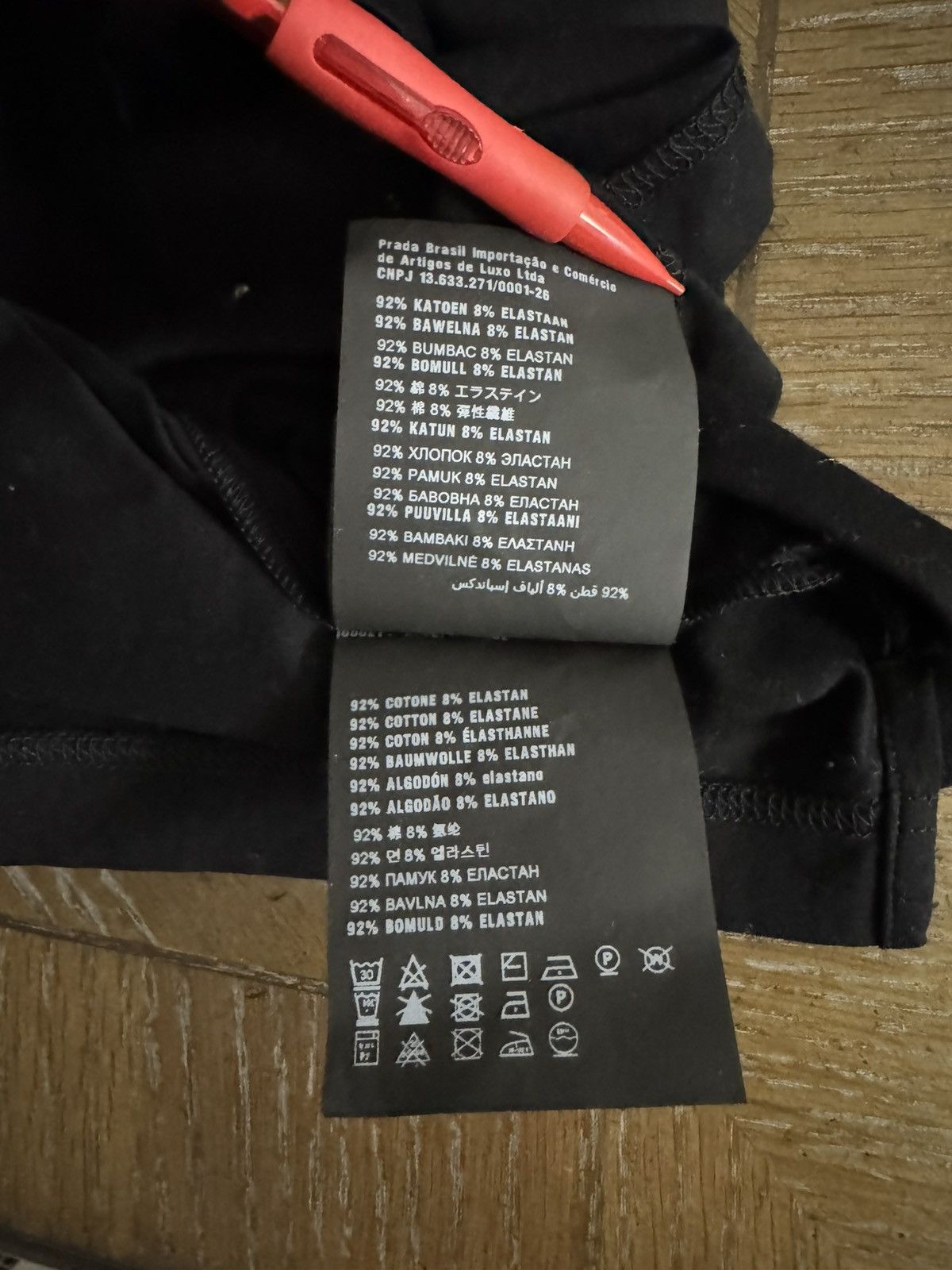 Prada PRADA 1/4 ZIP ACTIVE WEAR LONG-SLEEVE Size US L / EU 52-54 / 3 - 8 Thumbnail