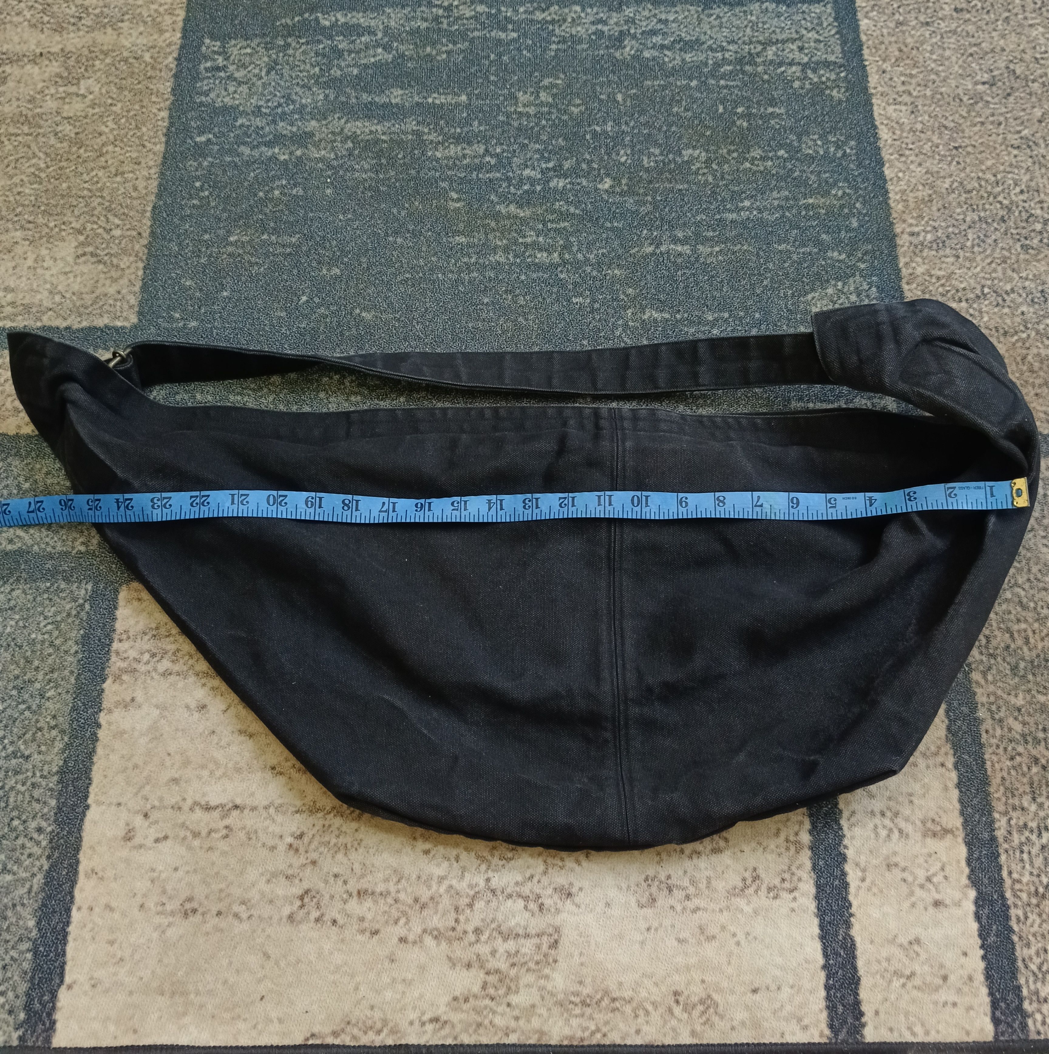 BLACK KAPITAL STYLE CANVAS COTTON ICHIMARUNI CROSSBODY