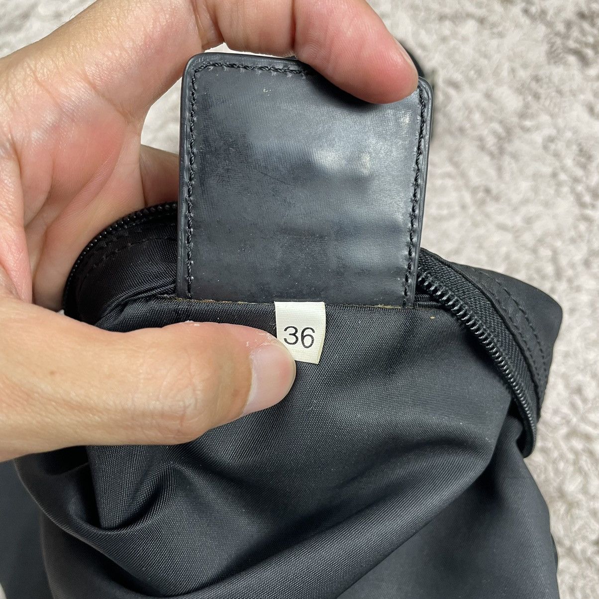Prada × Vintage Vintage Prada Nylon Bag Size ONE SIZE - 17 Thumbnail