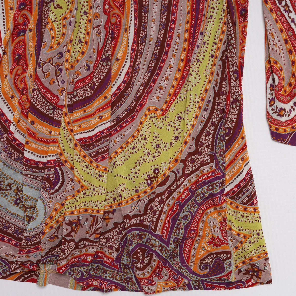 Etro Etro Milano Printed Multicolor Viscose Blouse Top Size L / US 10 / IT 46 - 5 Thumbnail