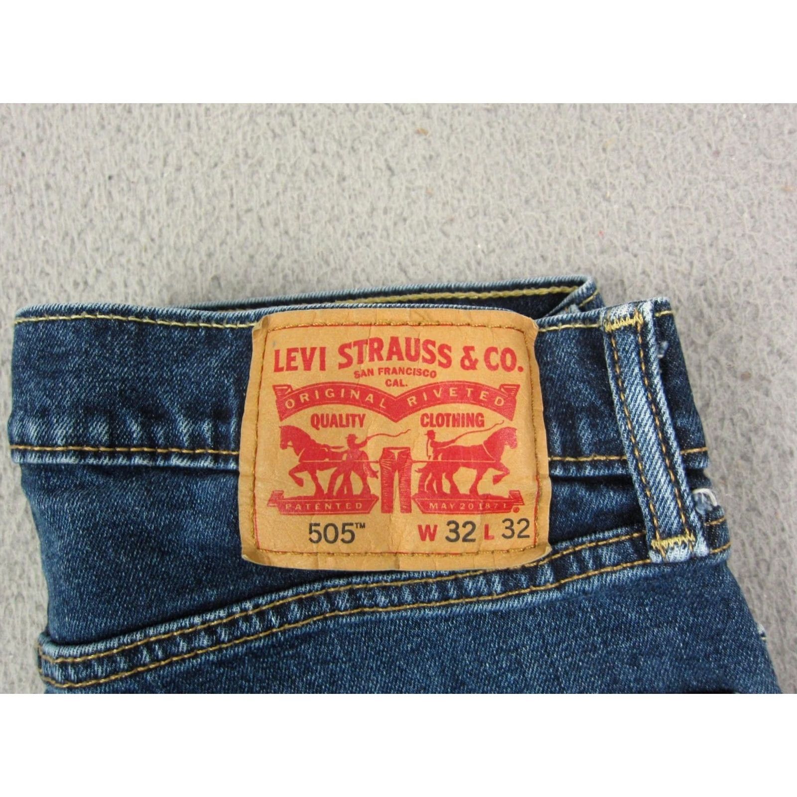 Levi's Item Specifications: Country of Origin: USA Size US 32 / EU 48 - 2 Thumbnail