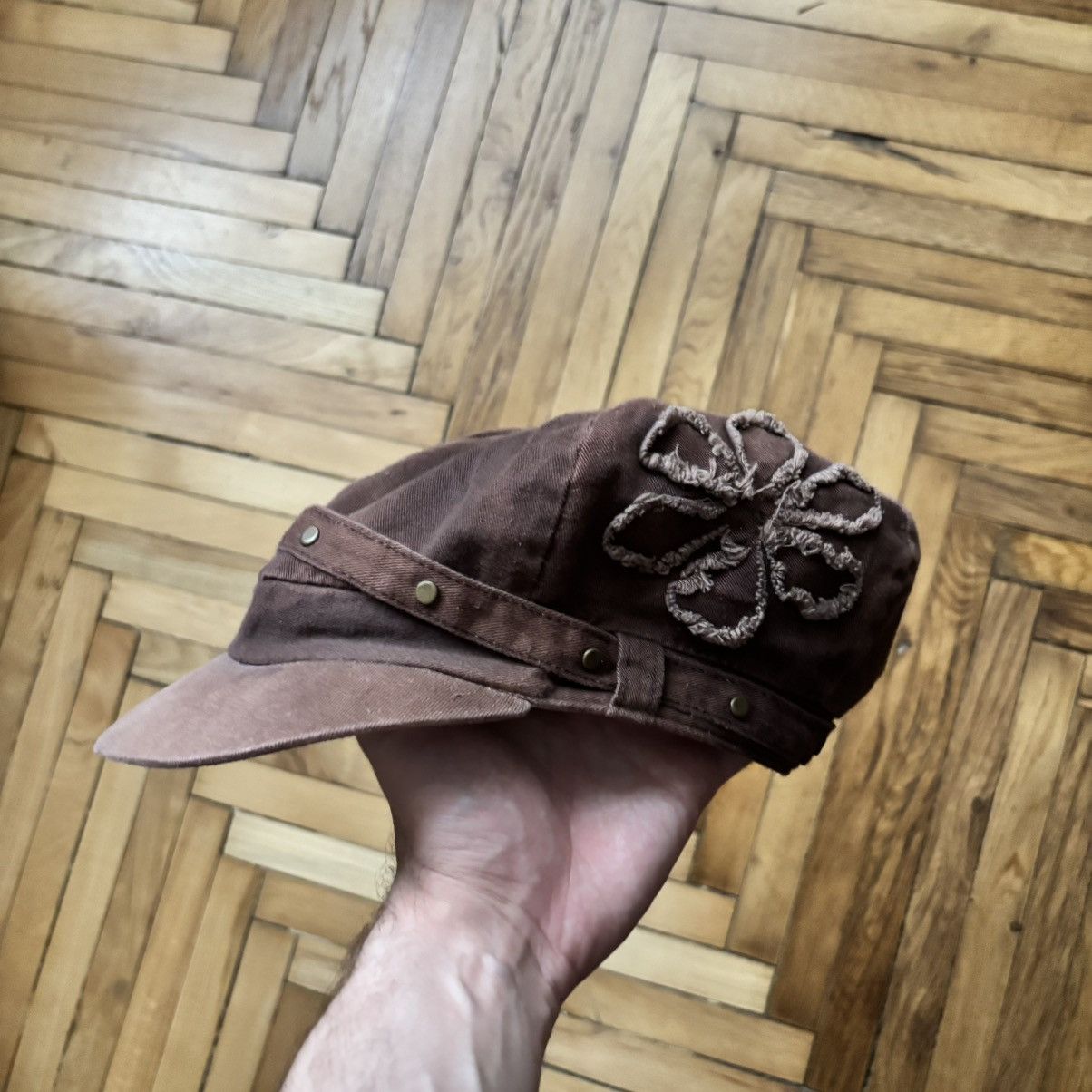 Hysteric Glamour 📌 Vintage Sun Faded Boho / Hippie-Style Cotton Cap Size ONE SIZE - 1 Thumbnail