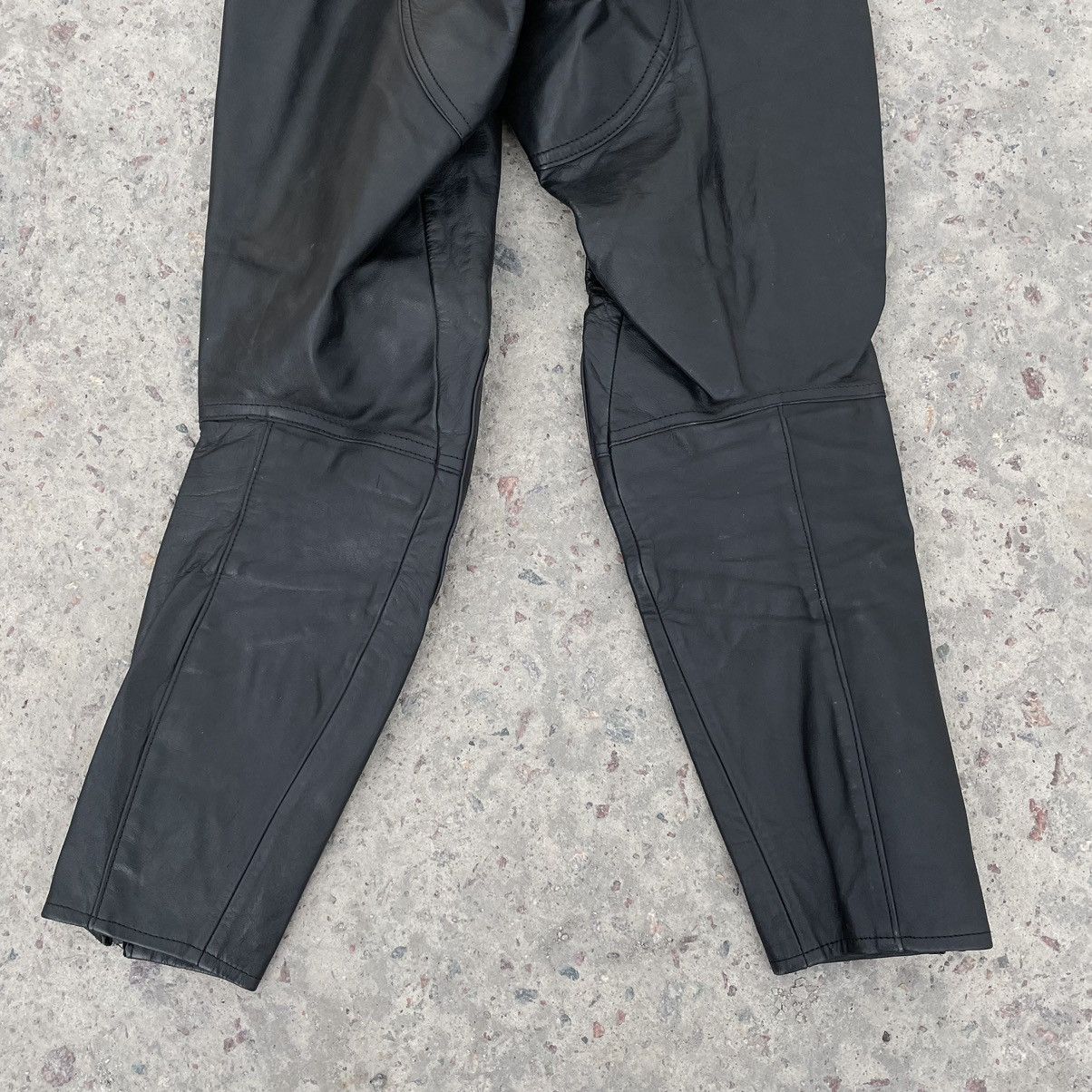 Other Vintage Moto Leather Pants 48 Size 90s USA Japanese Style Size US 29 - 7 Thumbnail