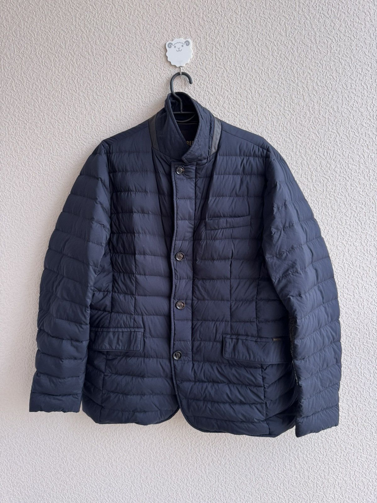 MooRER Moorer quilted finish buttoned up Coat jacket Size US L / EU 52-54 / 3 - 1 Thumbnail