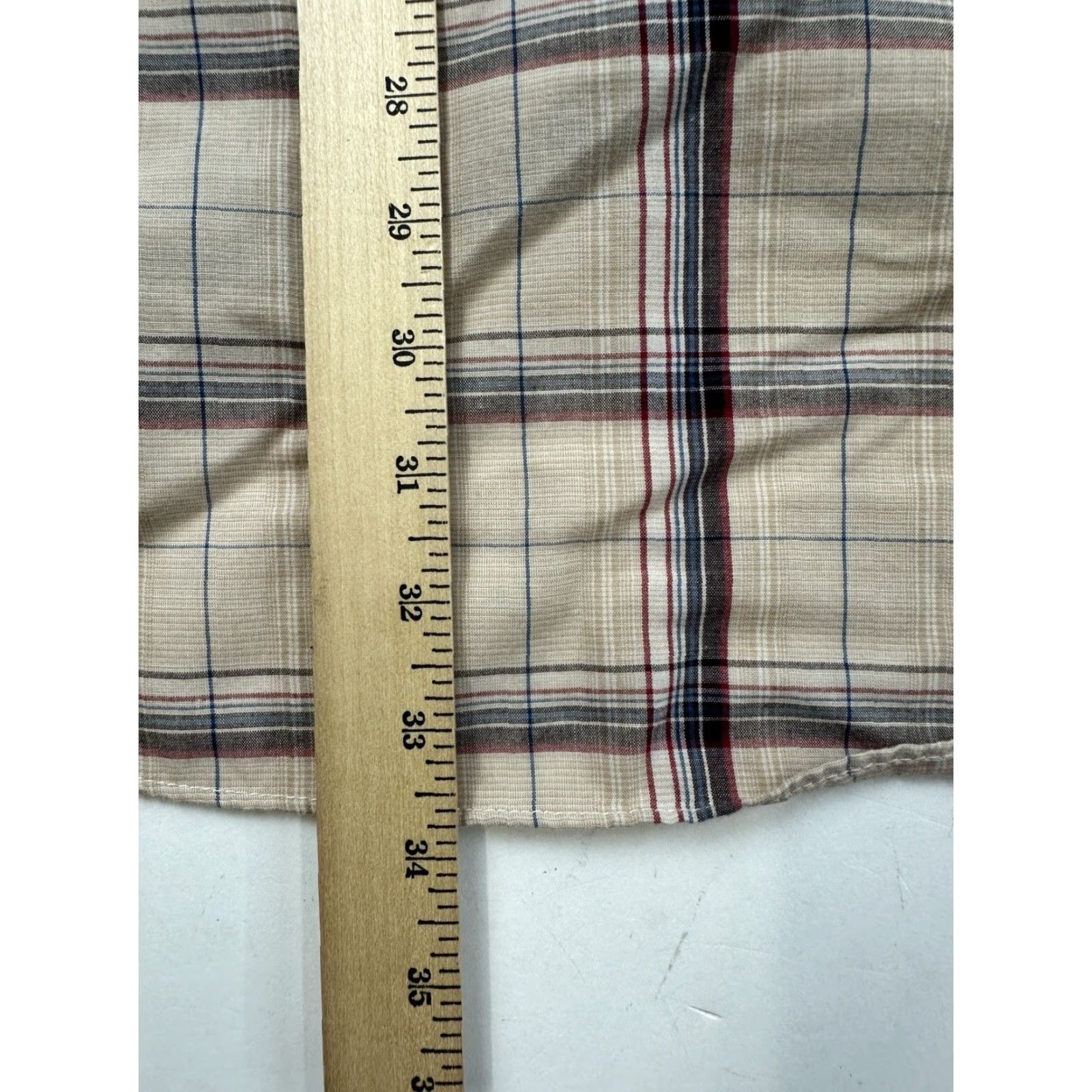 Vintage Fly Cattleman Shirt Mens 2XL Big Brown Plaid Pearl Snap Short Sleeve Casual Button-Up Big & Tall Mens Size US XXL / EU 58 / 5 - 6 Thumbnail