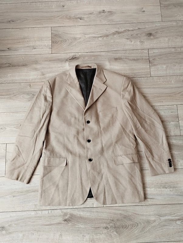 Corneliani Corneliani Tailored jacket suit virgin Wool cotton 54 Size 54R - 1 Thumbnail