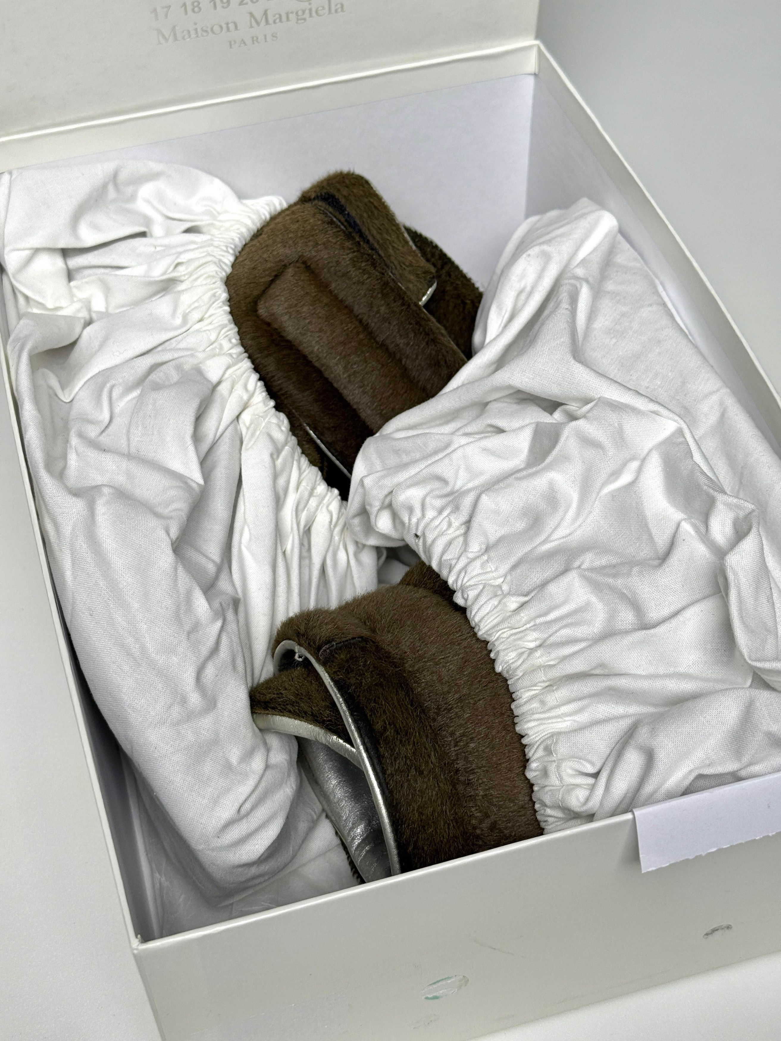 Maison Margiela Maison Margiela 'Yeezus Tour' Pony Hair Future Sneakers Size US 9.5 / EU 42-43 - 15 Thumbnail