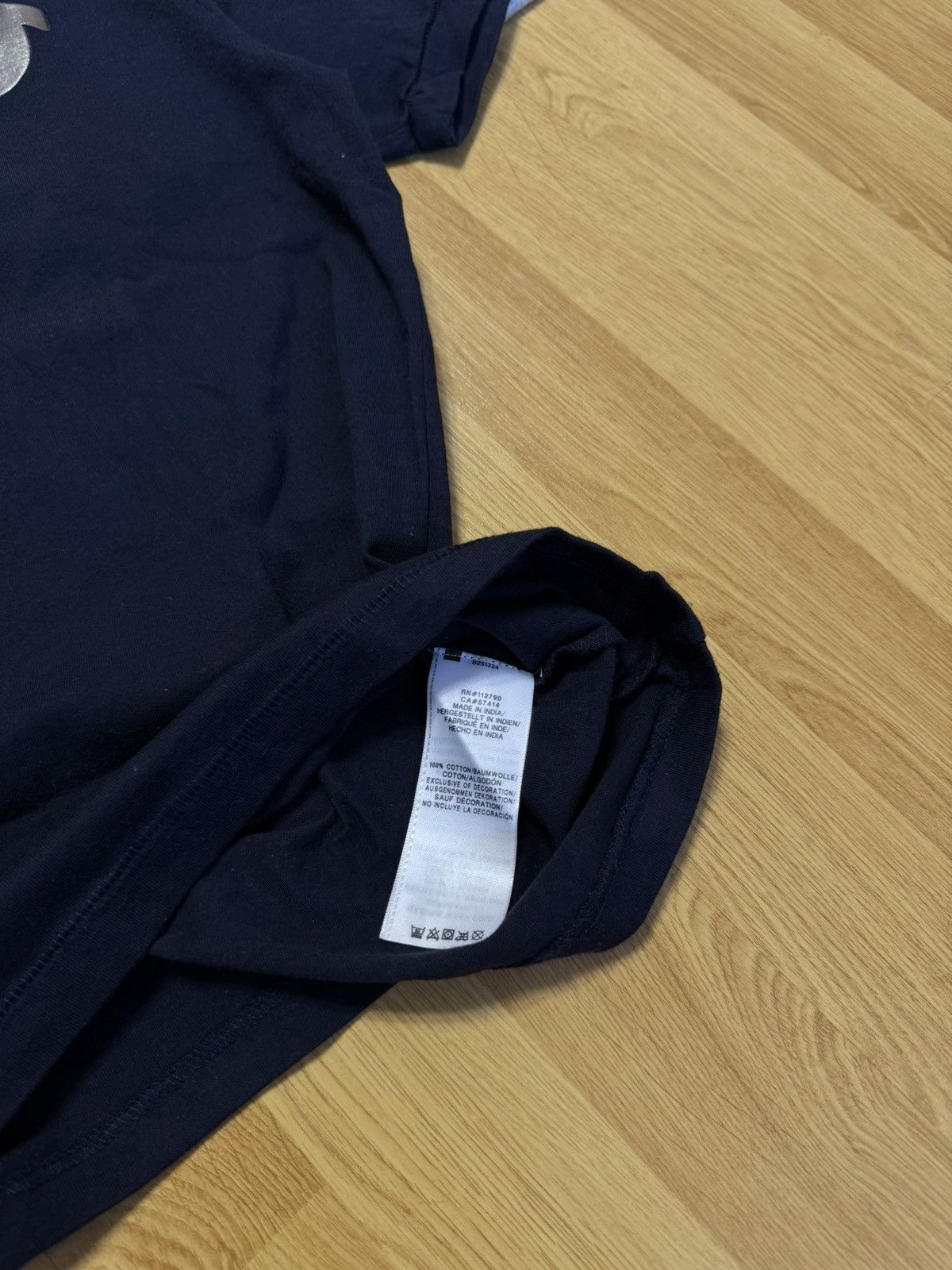True Religion × Vintage TRUE RELIGION SS WOLF METALLIC TEE Size US S / EU 44-46 / 1 - 7 Thumbnail