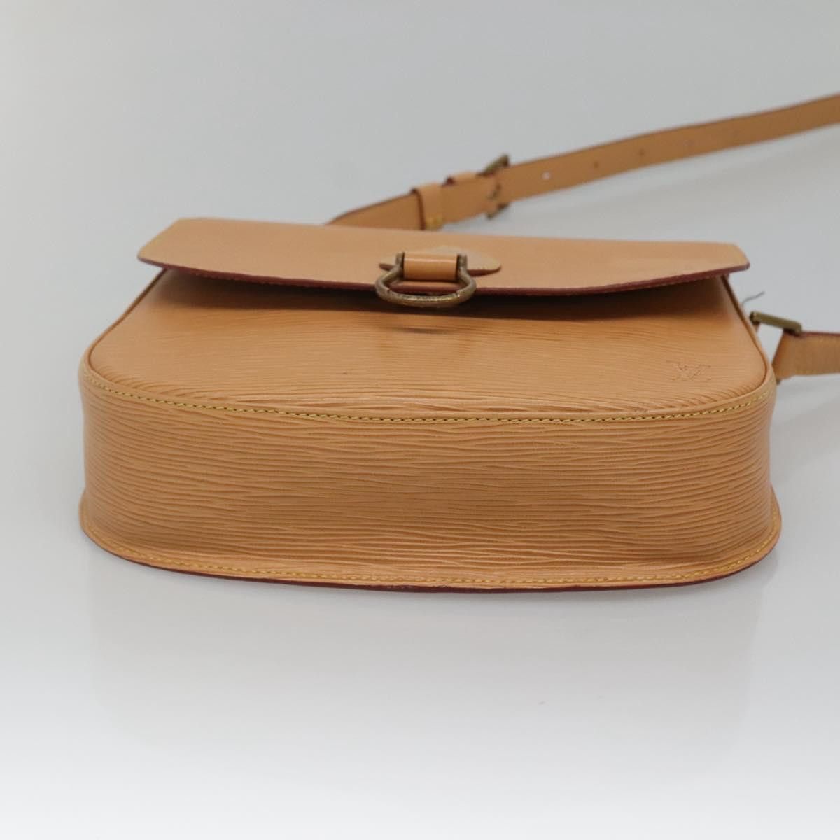 Louis Vuitton LOUIS VUITTON Epi Saint Cloud GM Shoulder Bag Beige M52196 Size ONE SIZE - 5 Thumbnail