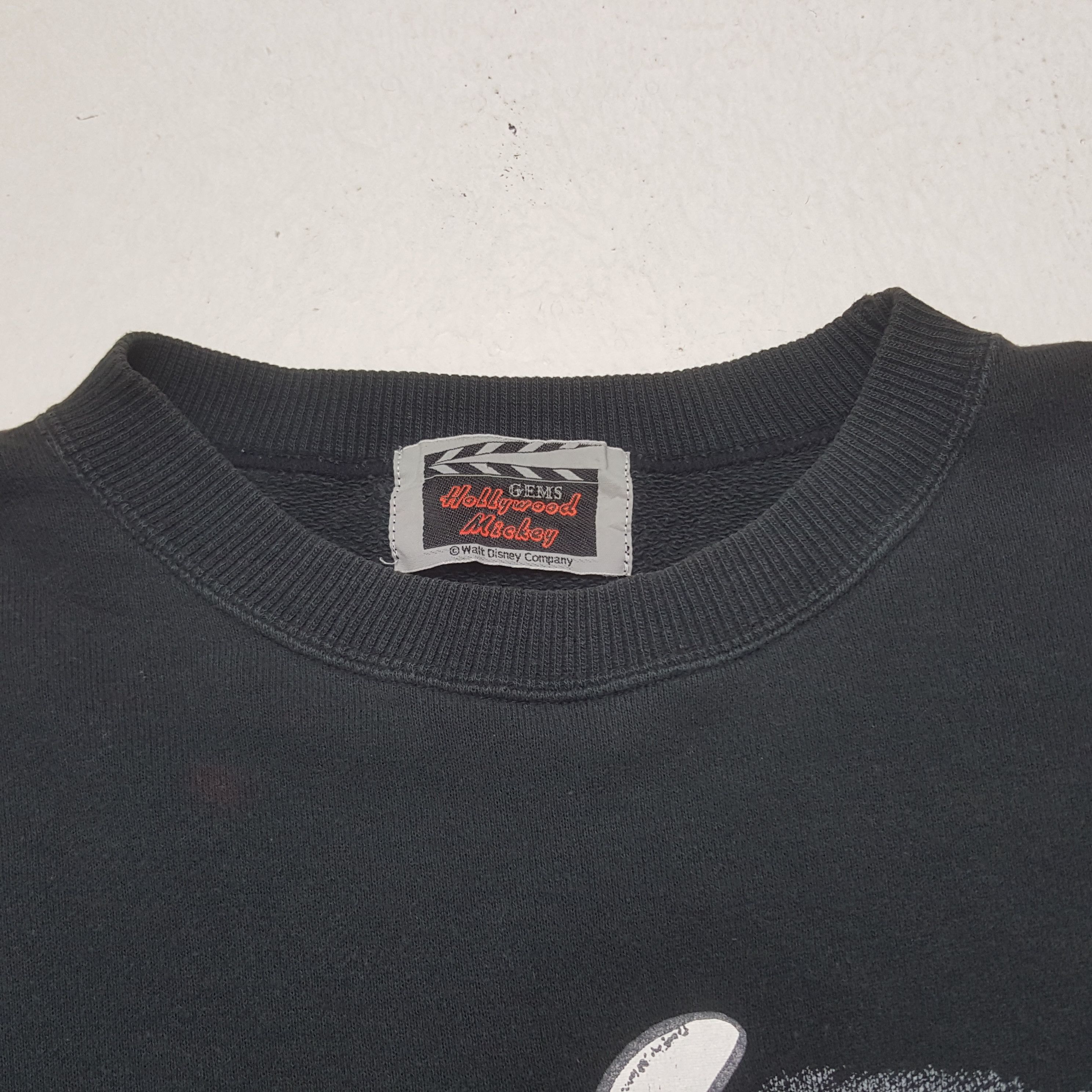 Disney Vintage Hollywood Mickey Cartoon Movie Sweatshirt C291N33 Size US M / EU 48-50 / 2 - 4 Thumbnail