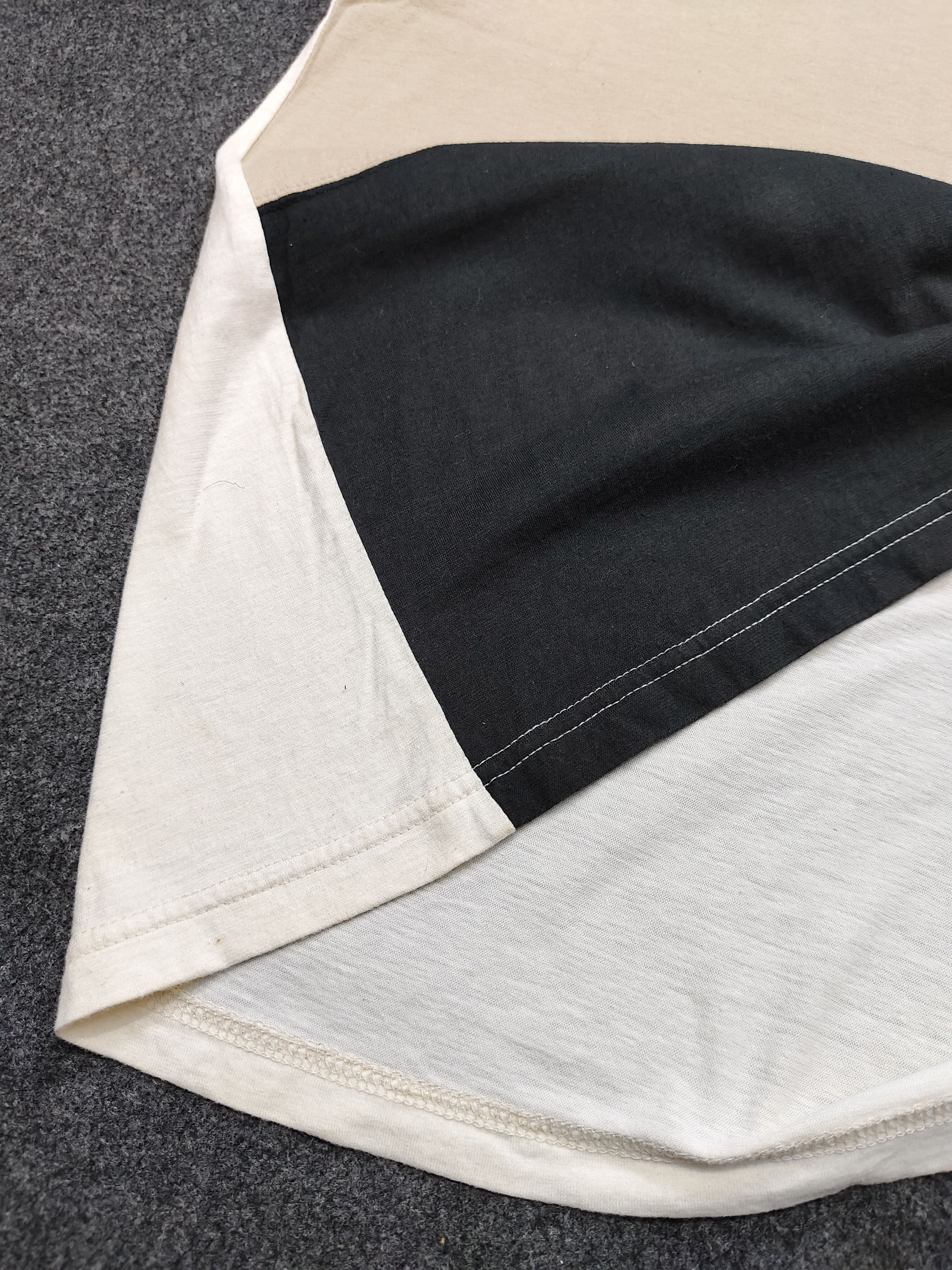 Gianni Valentino 2000s Gianni Valentino-Normcore Minimalist Color Block Tee Size US M / EU 48-50 / 2 - 3 Thumbnail