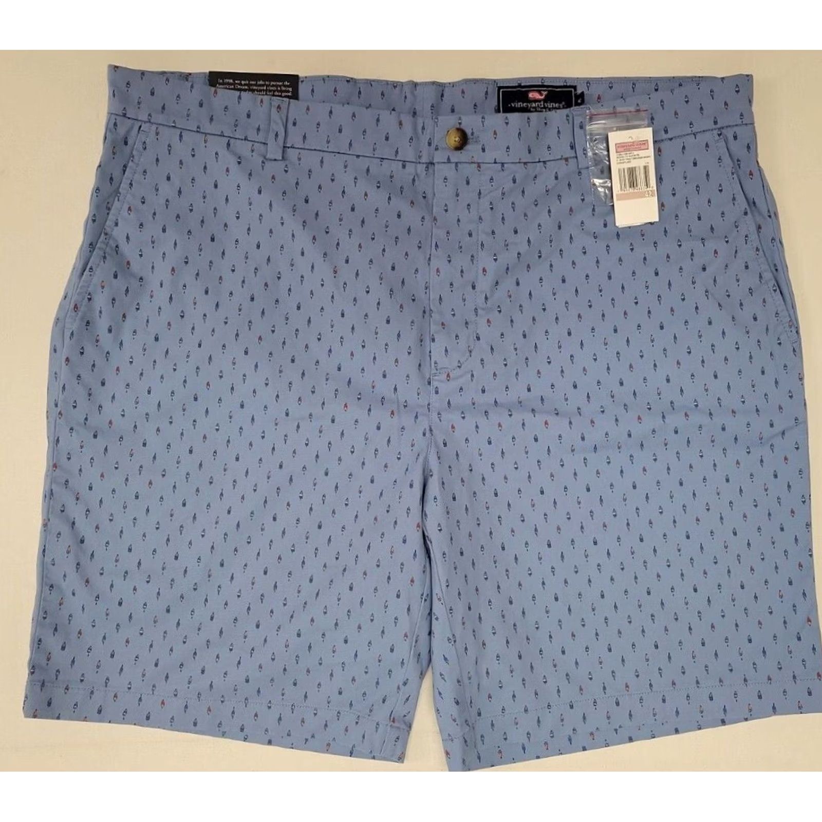 Vineyard Vines Vineyard Vines Shorts Mens 42 Blue Size Coastline BUOY Inseam Breaker NWT New Size US 42 / EU 58 - 2 Thumbnail