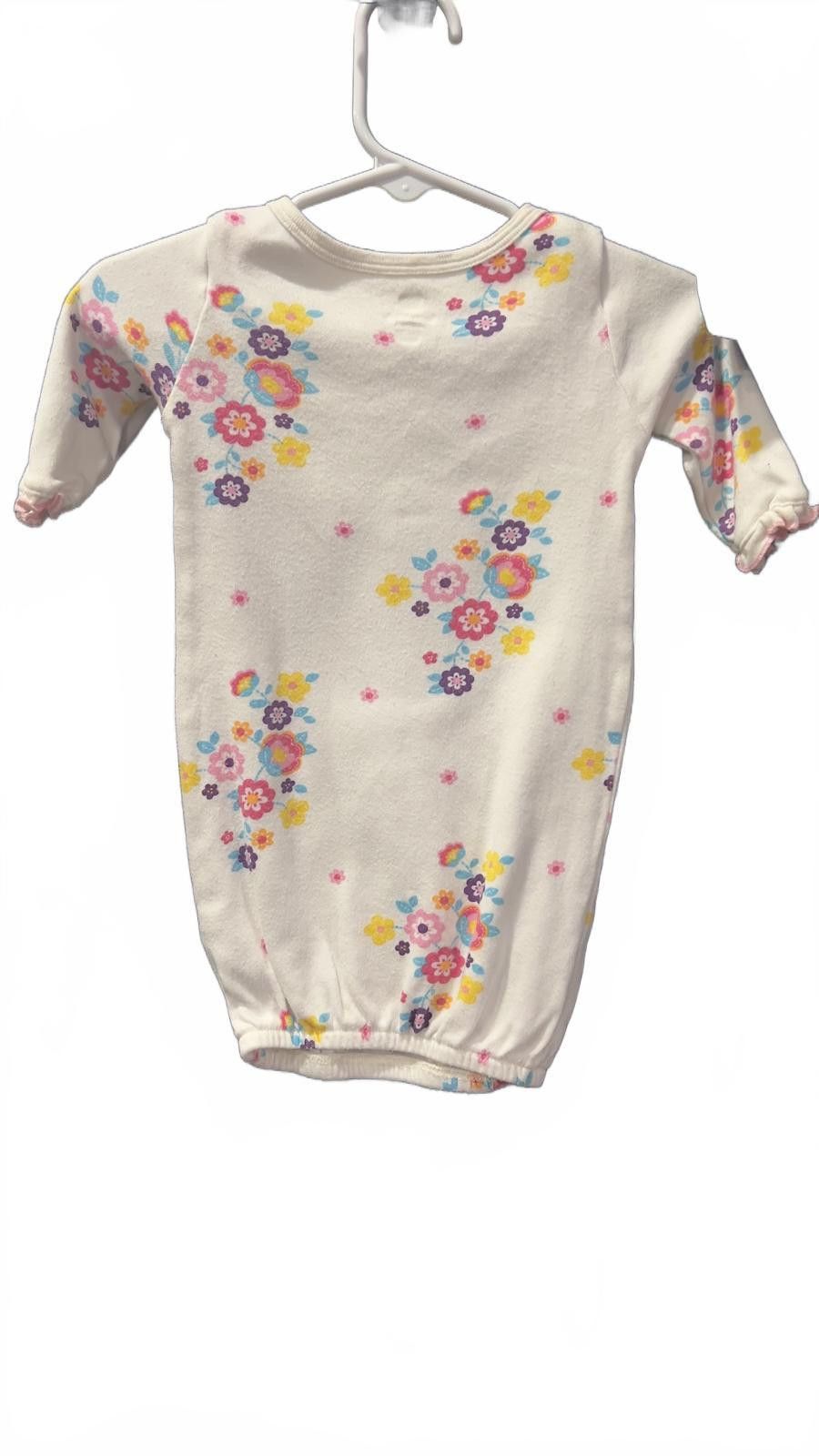 Other Koala Baby Floral Newborn Gown - Adorable Cotton Dress Size ONE SIZE - 2 Thumbnail