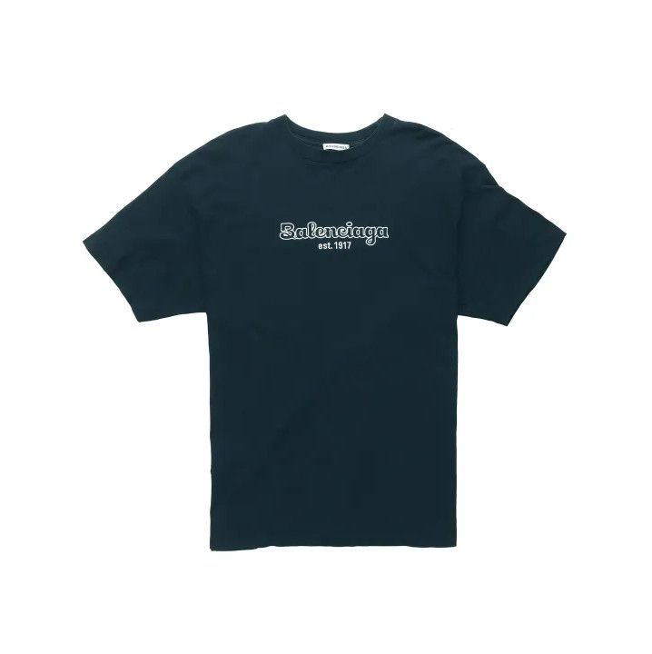 Balenciaga Balenciaga Logo Cotton Crew Neck Short Sleeve Tee Size US XS / EU 42 / 0 - 1 Thumbnail