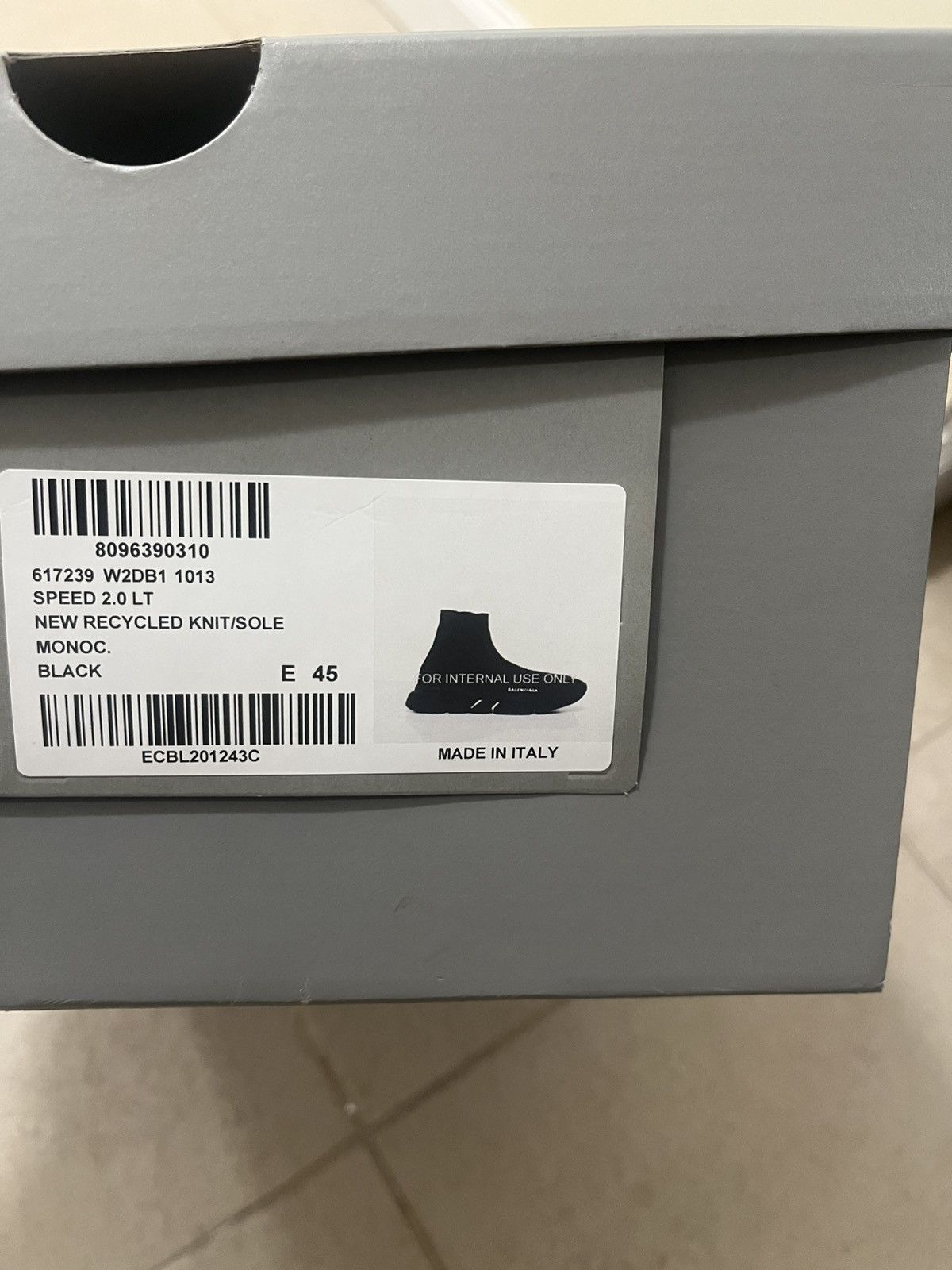 Balenciaga Balenciaga Speed 2.0 LT Sneakers Sz 11uk(12us) Size US 12 / EU 45 - 13 Thumbnail