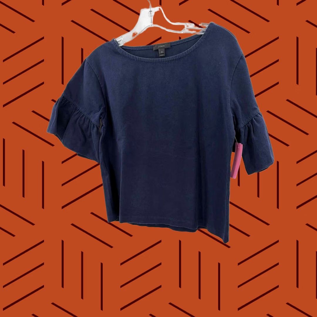Vintage J Crew Shirt XS Navy Pre Owned Size Size XS / US 0-2 / IT 36-38 - 1 Thumbnail