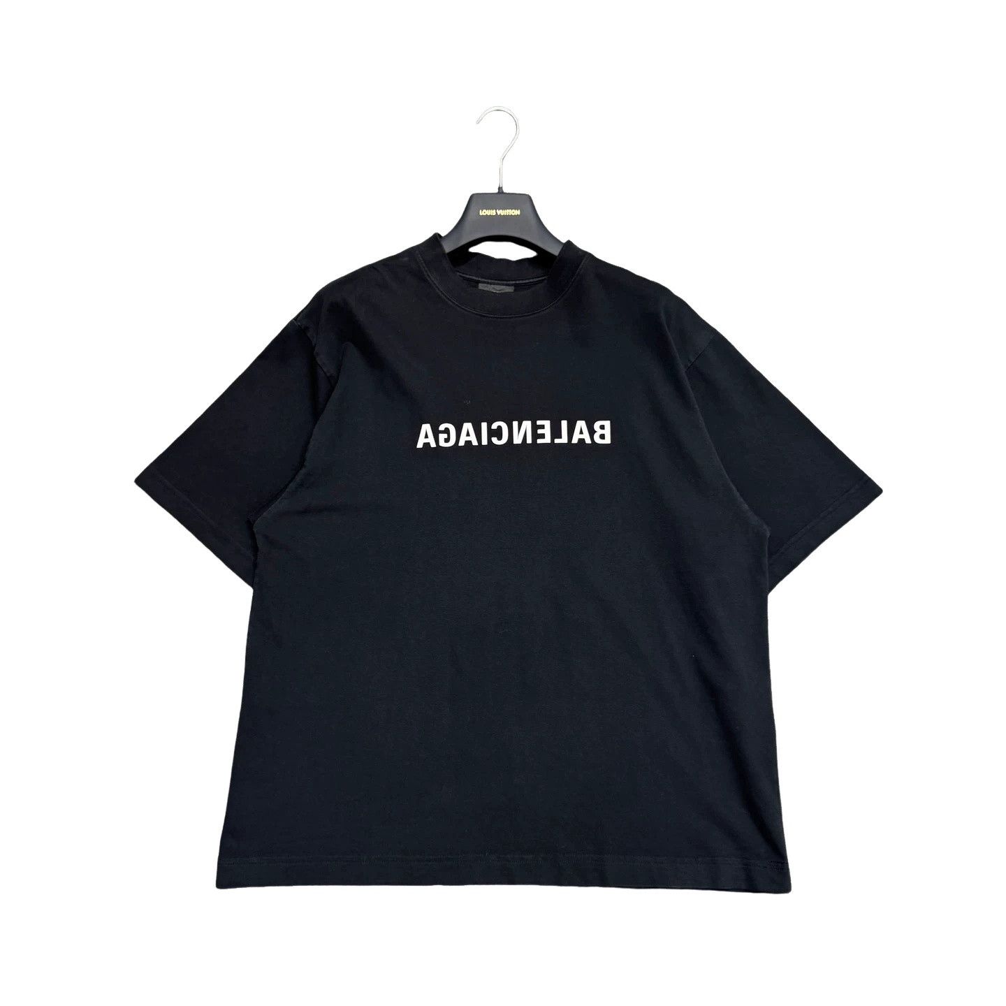 Balenciaga Balenciaga Reversed Logo T-Shirt Size XS Size US XS / EU 42 / 0 - 1 Thumbnail