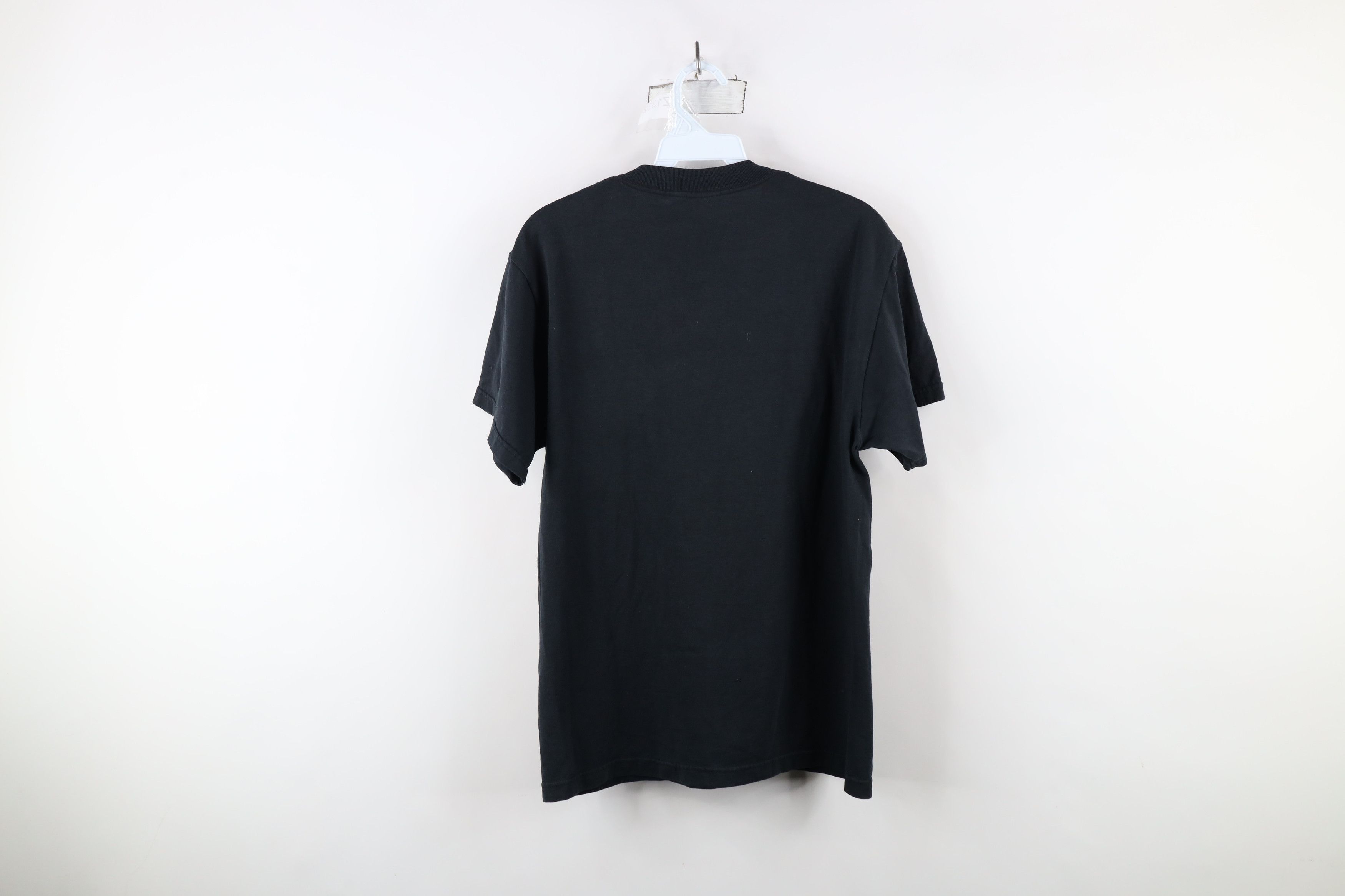 Vintage Vintage 90s Streetwear Blank Heavyweight T-Shirt Black Size US M / EU 48-50 / 2 - 9 Thumbnail