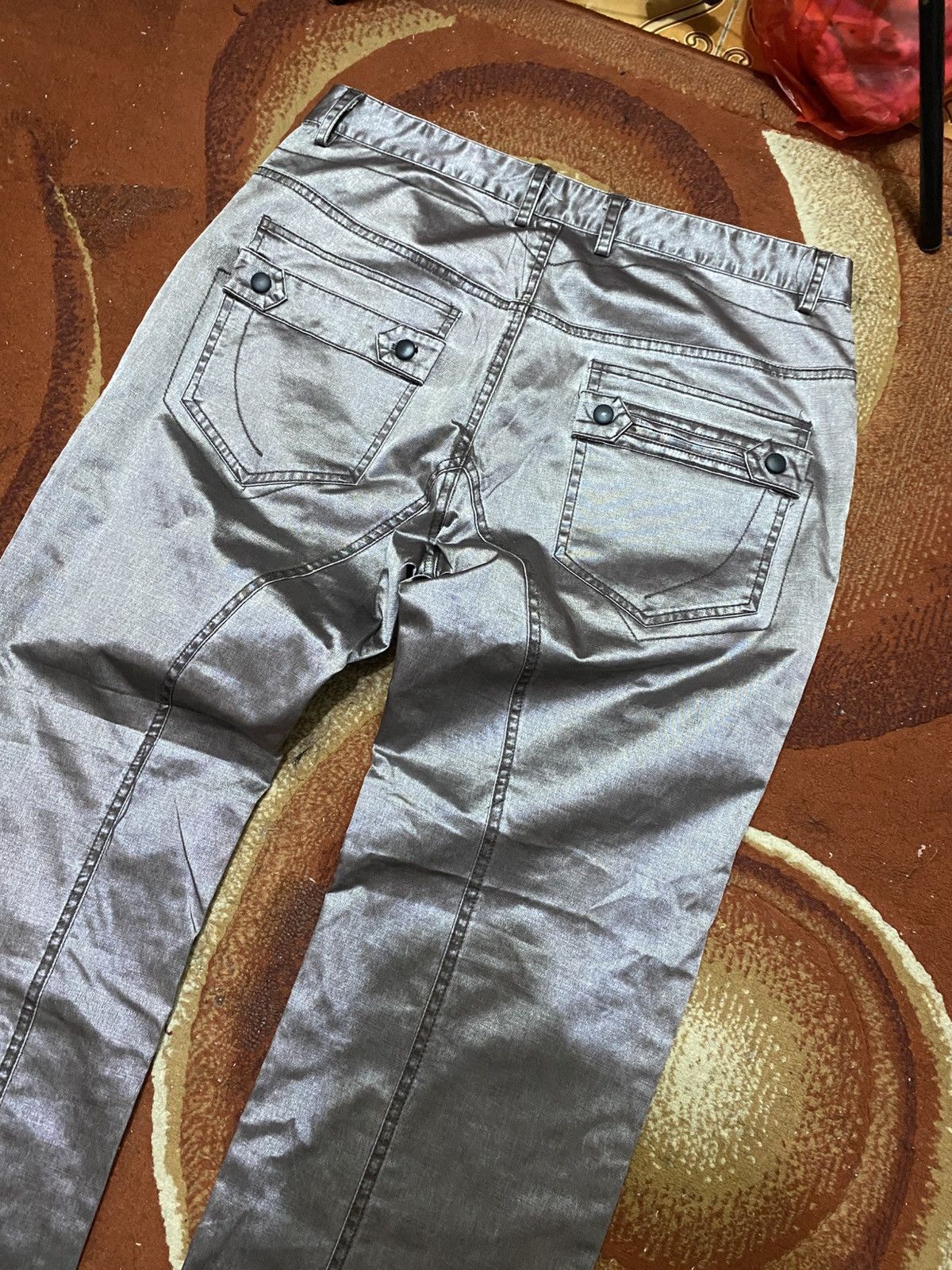 If Six Was Nine × Japanese Brand Vintage INC incomparable Silver Denim Jeans If Six Was Nine Size US 34 / EU 50 - 6 Thumbnail