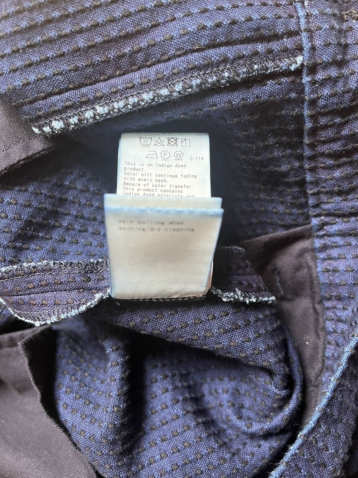 Blue Blue Japan Sashiko Indigo Shorts / Size 2 Size US 32 / EU 48 - 5 Thumbnail