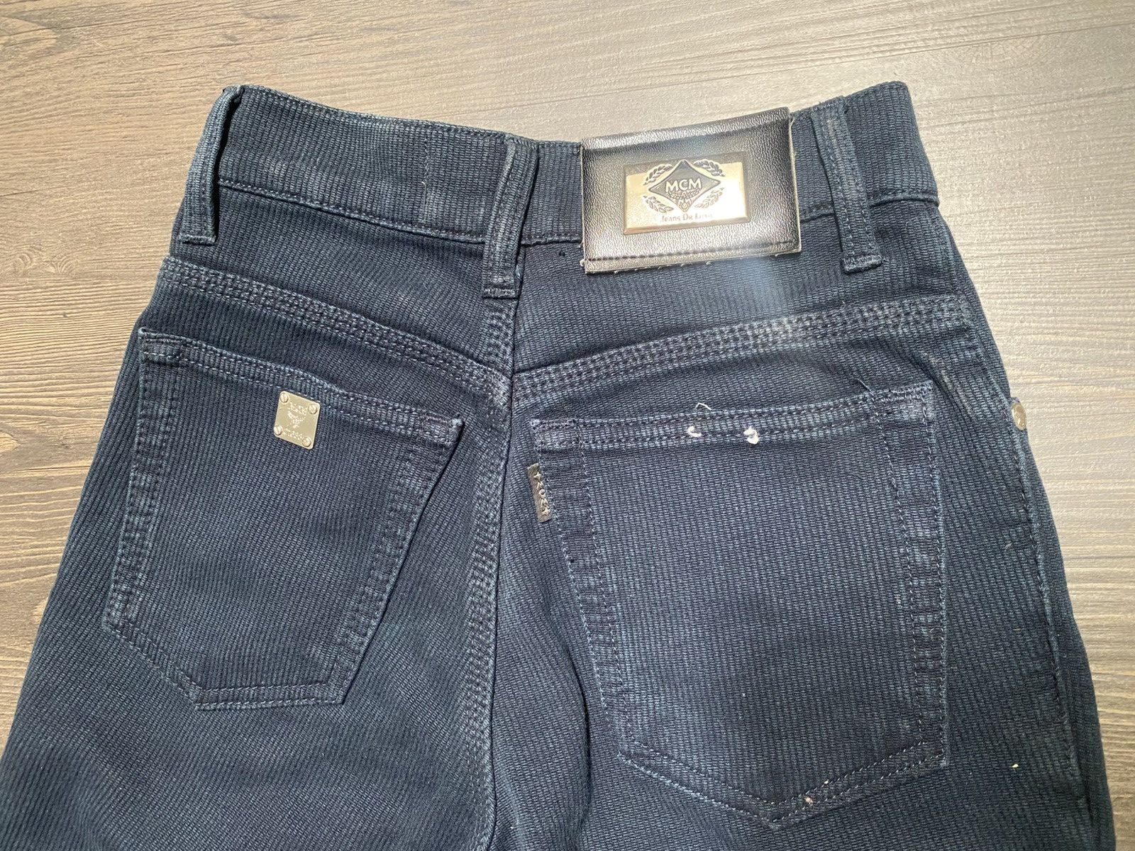 MCM MCM Luxury Corduroy Denim Jeans - Italy Size 25" / US 0 / IT 36 - 9 Thumbnail