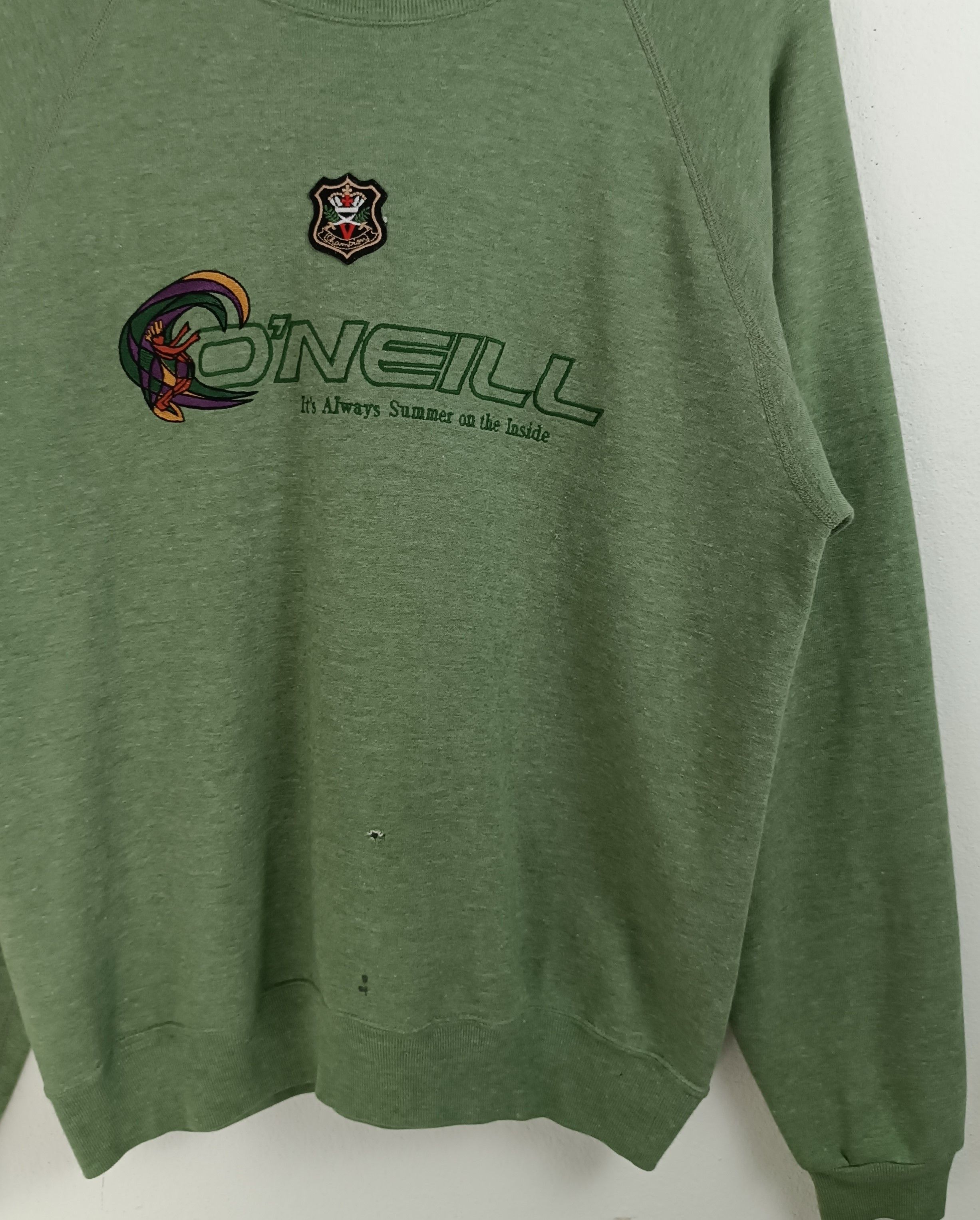 O'Neill VINTAGE 90'S FADED O'NEILL SWEATSHIRT VERY RARE quiksilver Size US M / EU 48-50 / 2 - 6 Thumbnail