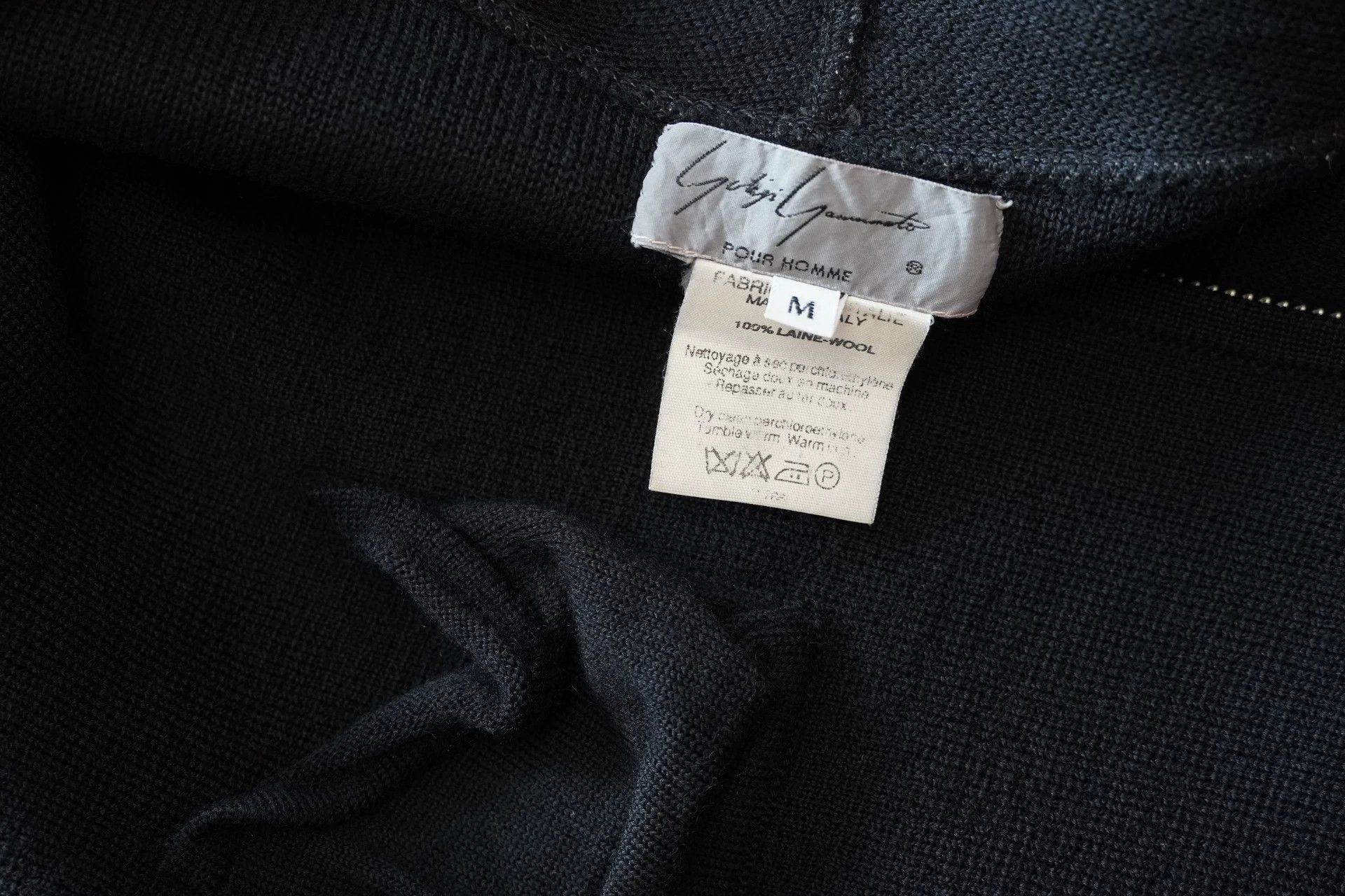 Yohji Yamamoto Yohji Yamamoto 90AW Wool 4-Pocket Zip Cardigan Black M Size US M / EU 48-50 / 2 - 6 Thumbnail
