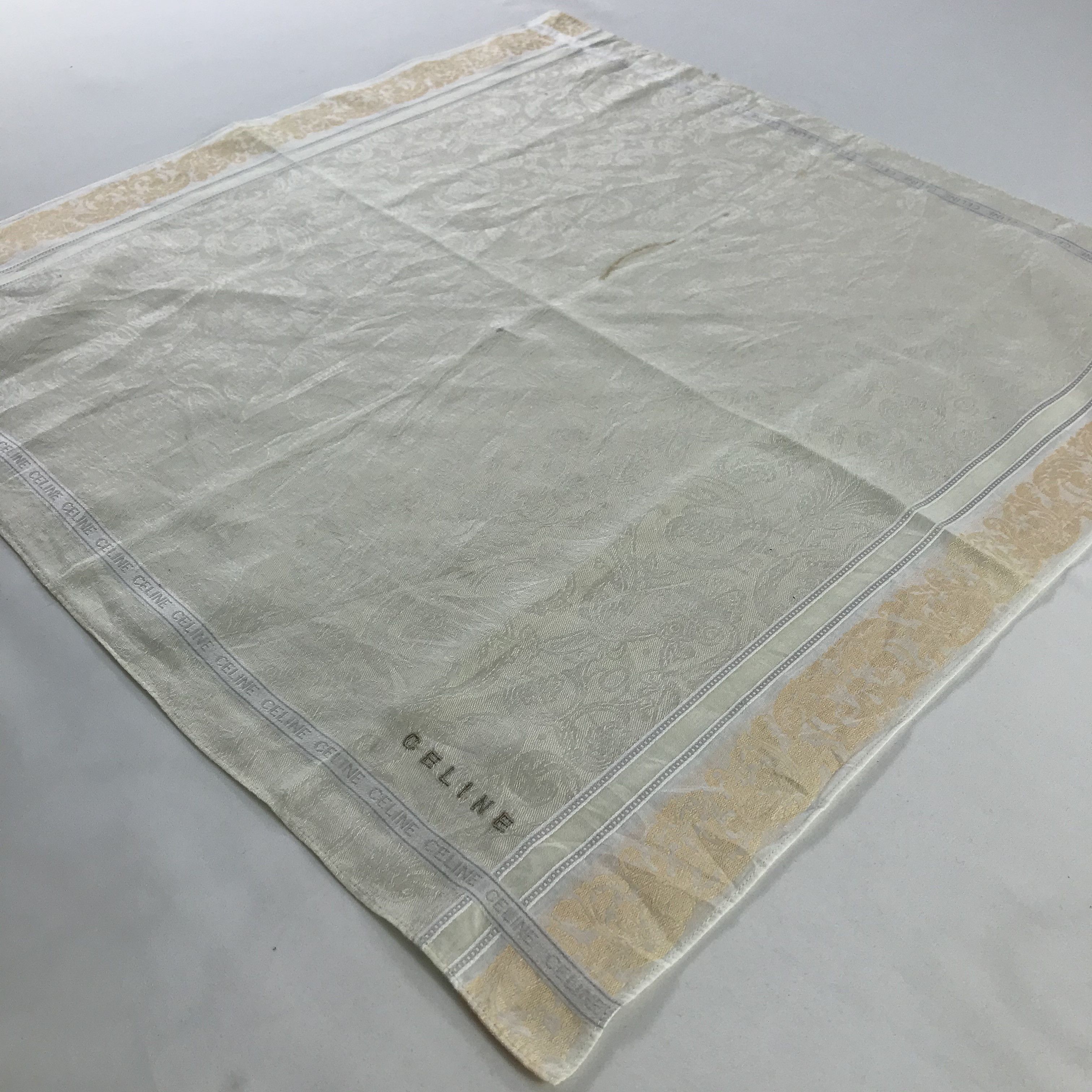 Celine × Vintage Celine Bandana / Handkerchief / Neckerchief - S1119 Size ONE SIZE - 2 Thumbnail