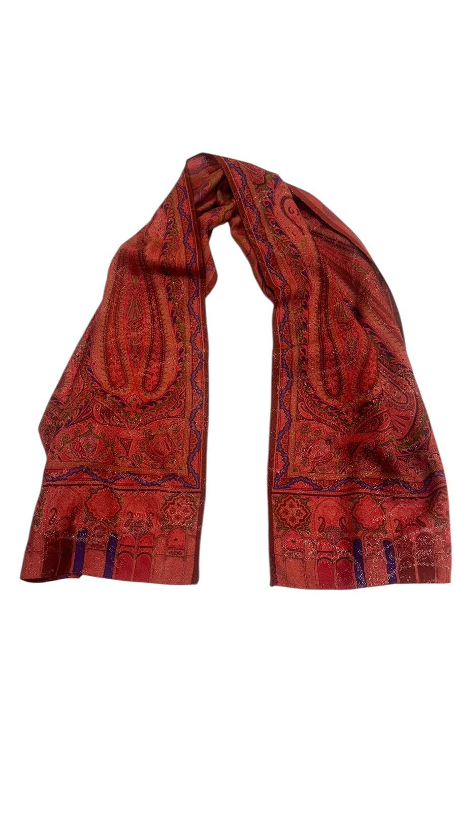 Etro × Vintage Etro Vintage Scarf / Muffler Size ONE SIZE - 1 Thumbnail