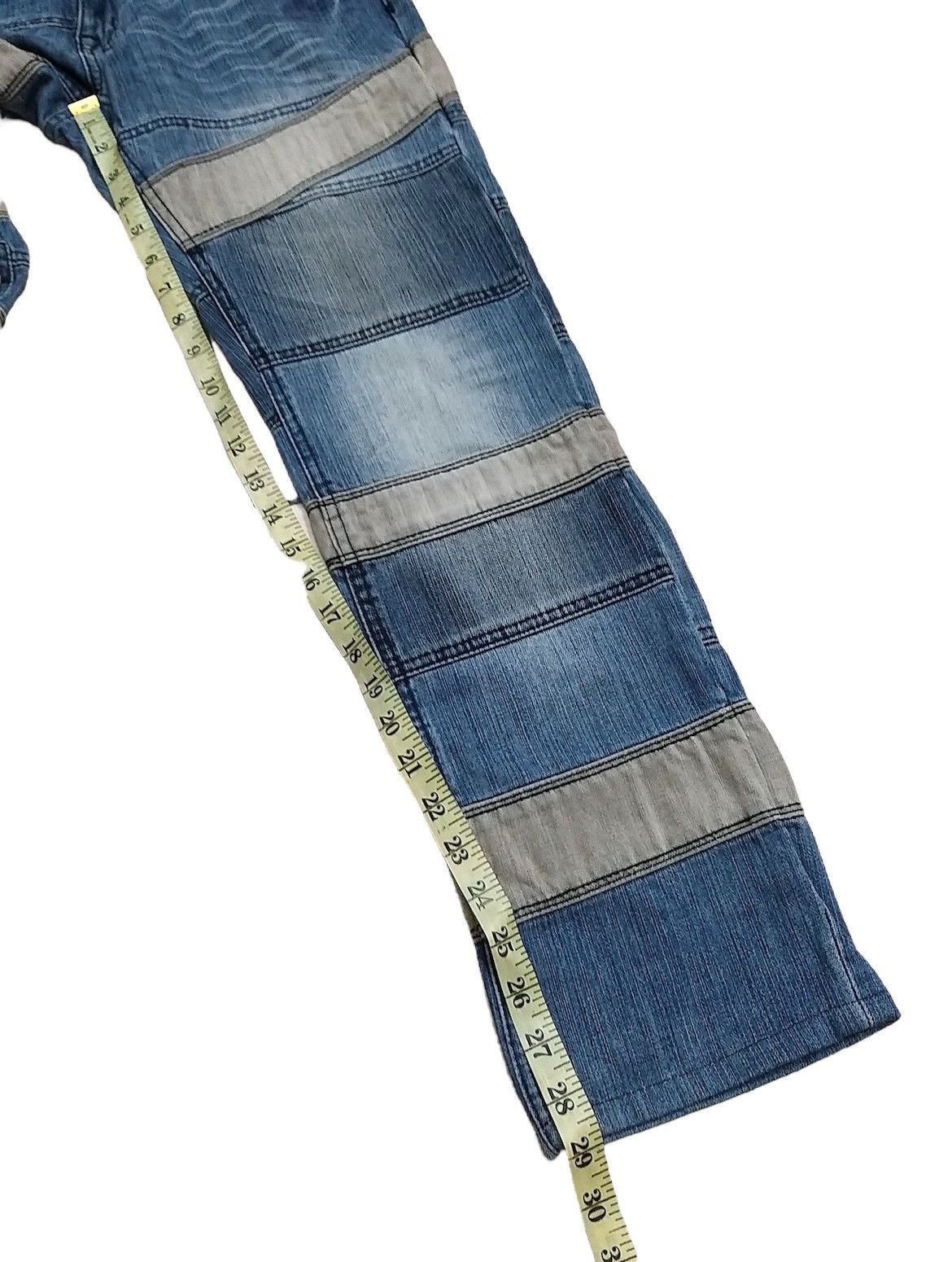 Japanese Brand 🔥EDGE RUPERT PATCHWORK INSPIRED HYSTERIC GLAMOUR HAGI JEANS Size US 32 / EU 48 - 6 Thumbnail